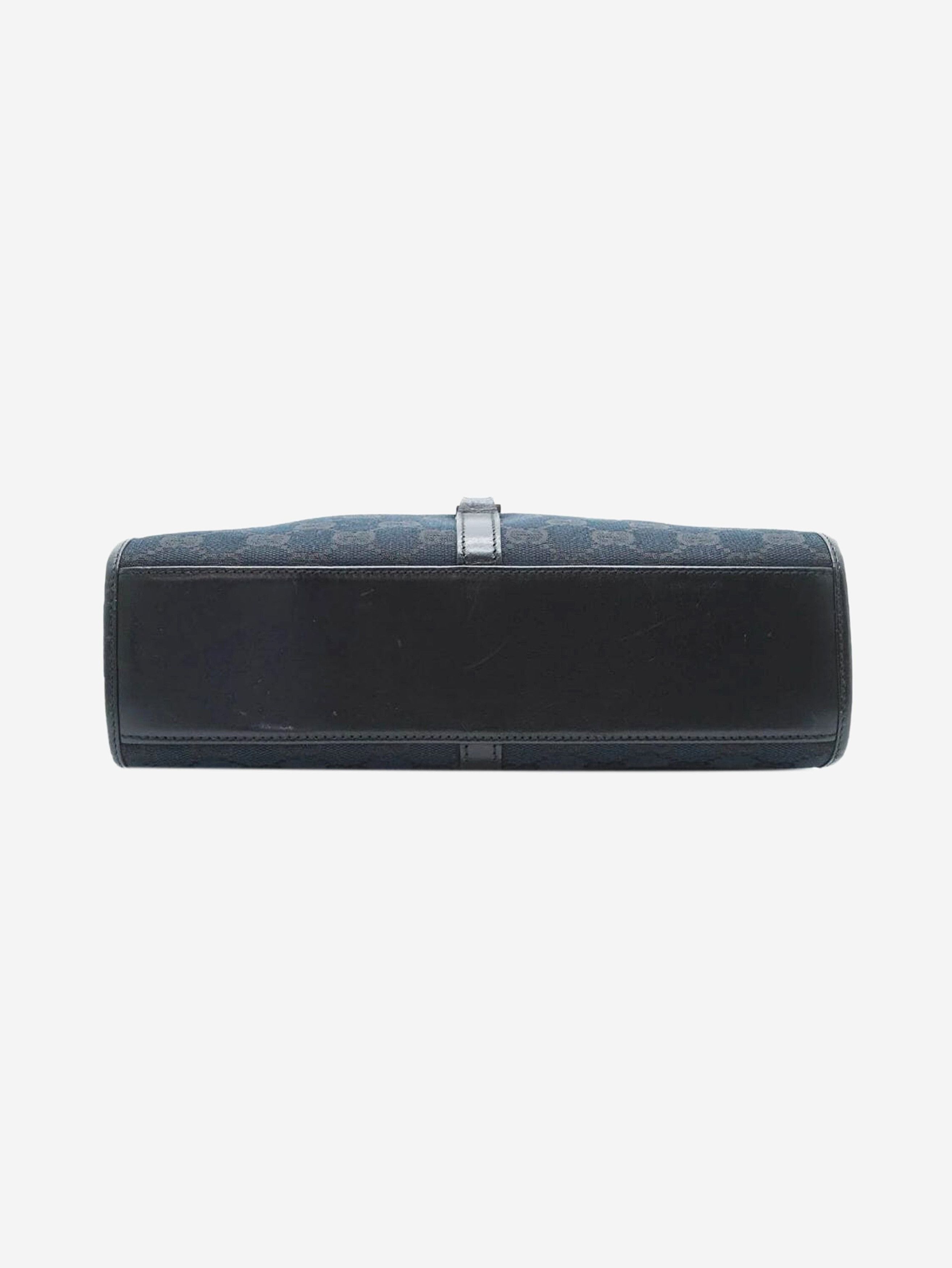 Gucci Black Jackie canvas and leather bag Size ONE SIZE - 4 Thumbnail