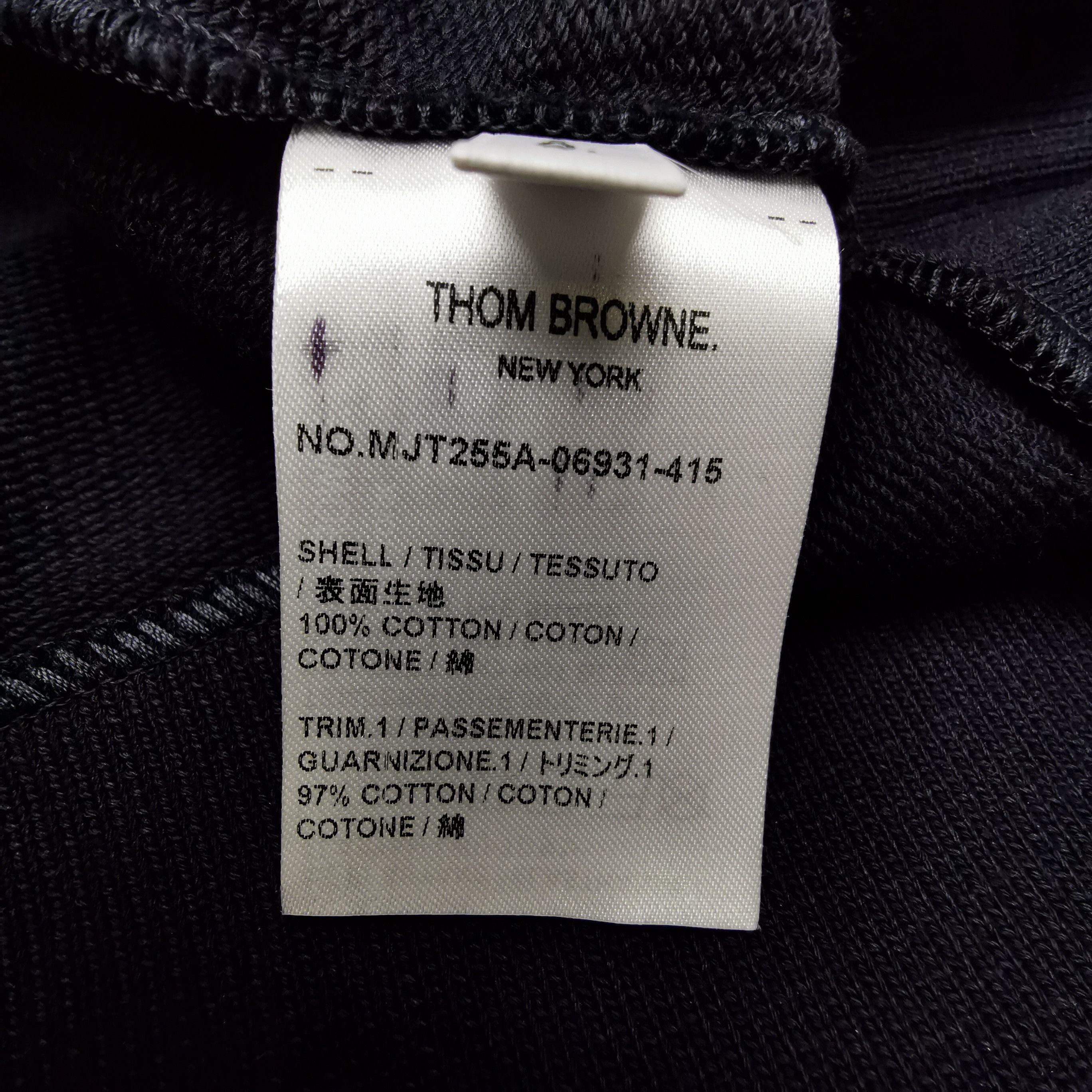 Thom Browne Thom Browne 4-Bar Mock Neck Sweatshirt Size 0 Size US XS / EU 42 / 0 - 6 Thumbnail