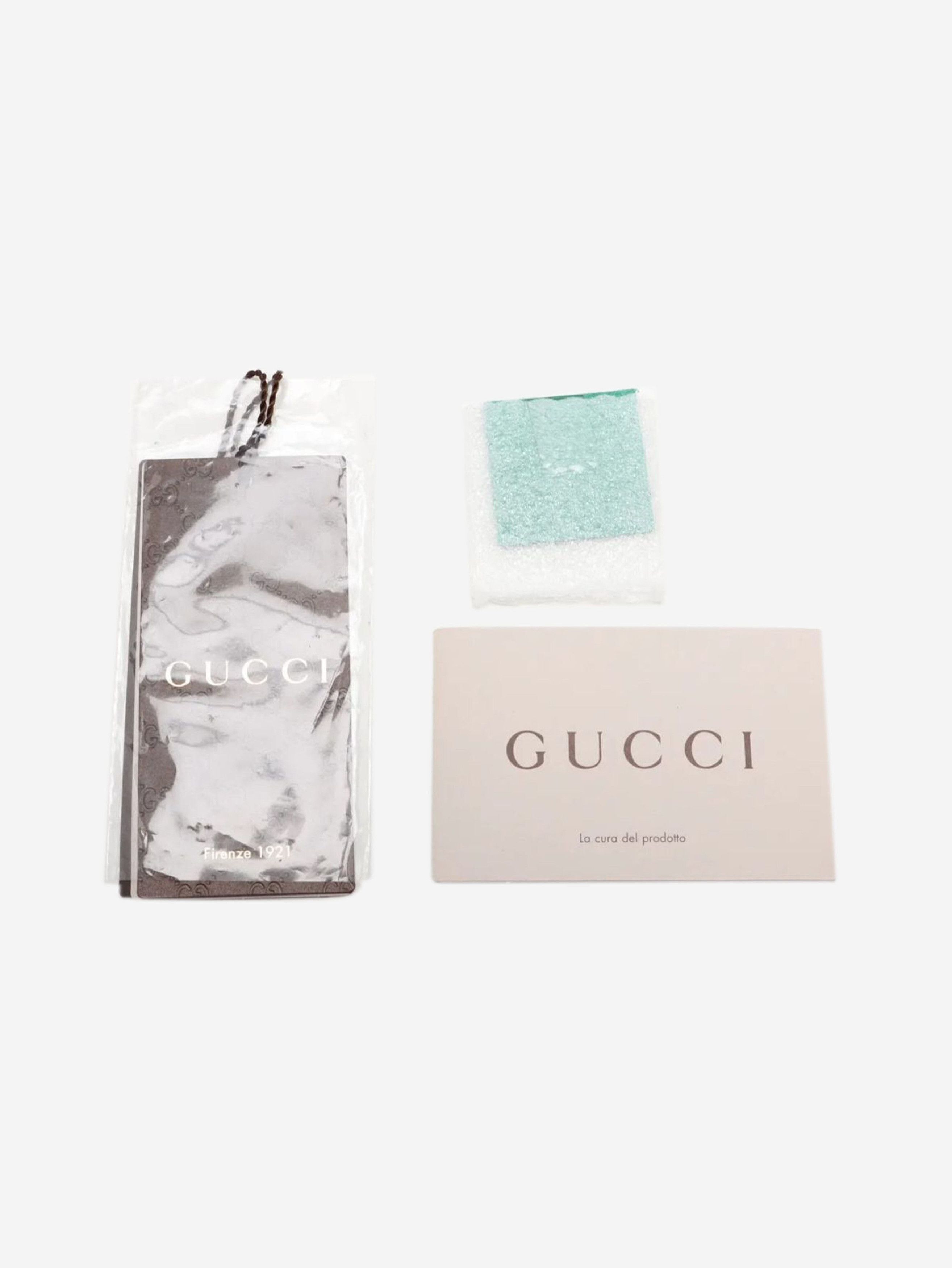 Gucci Green Interlocking G leather chain shoulder bag Size ONE SIZE - 14 Thumbnail