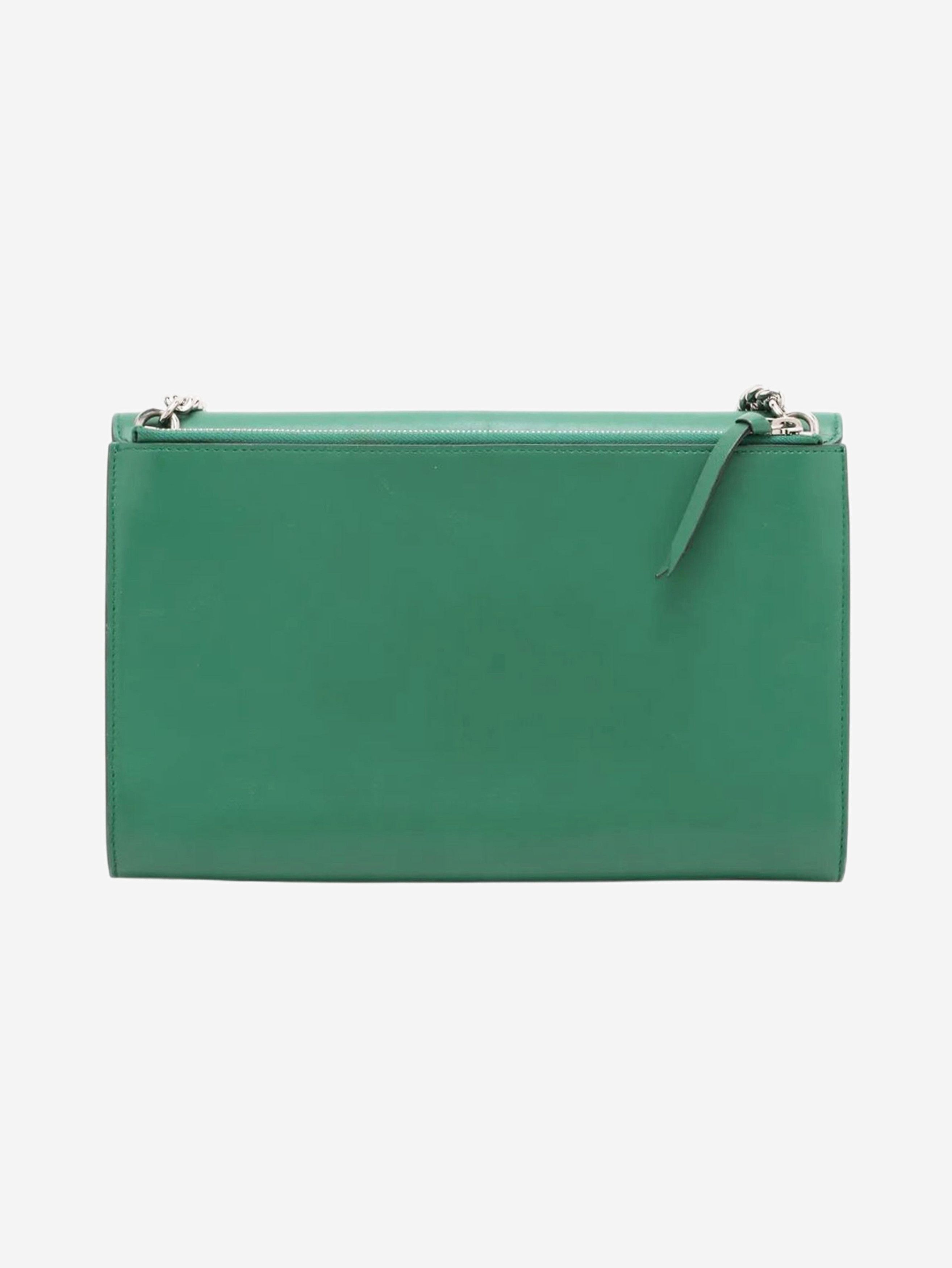 Gucci Green Interlocking G leather chain shoulder bag Size ONE SIZE - 2 Thumbnail