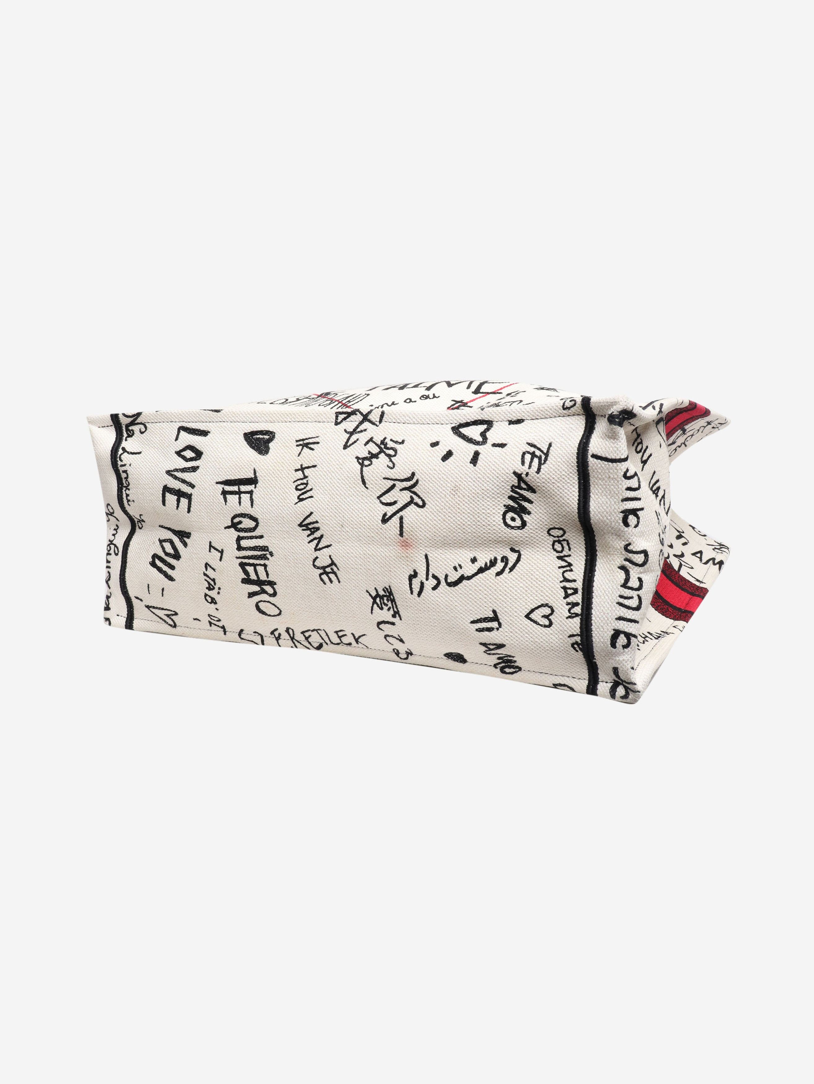 Dior Red 2020 I love you tote bag Size ONE SIZE - 4 Thumbnail