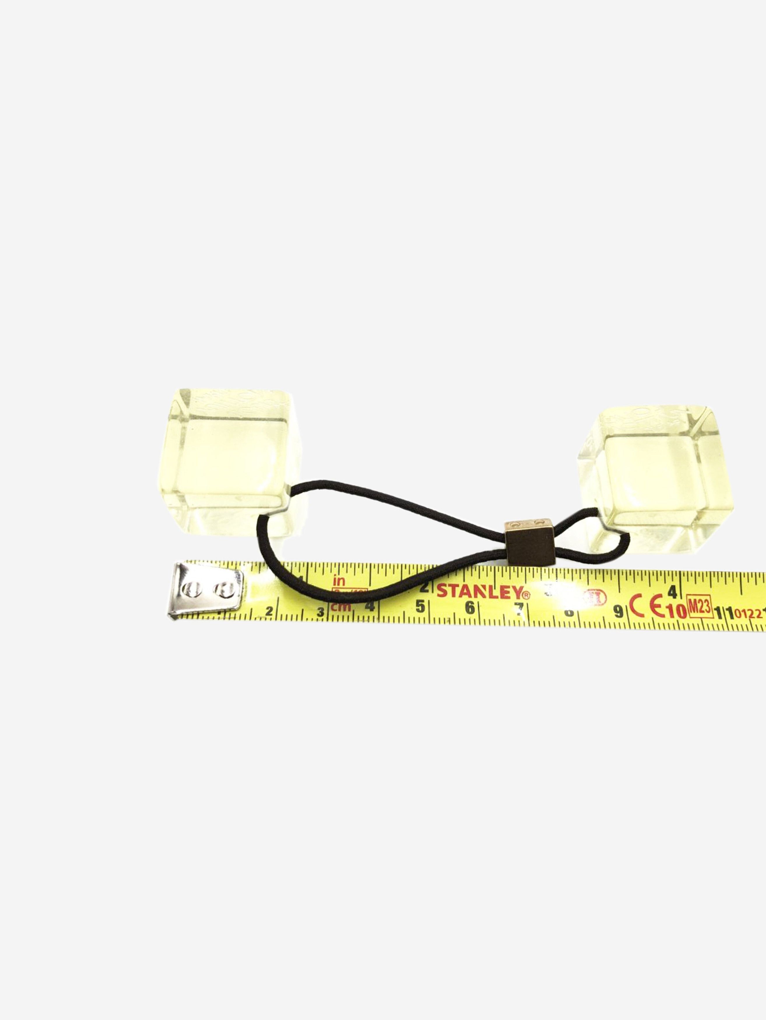 Louis Vuitton Yellow cube hair tie Size ONE SIZE - 5 Thumbnail