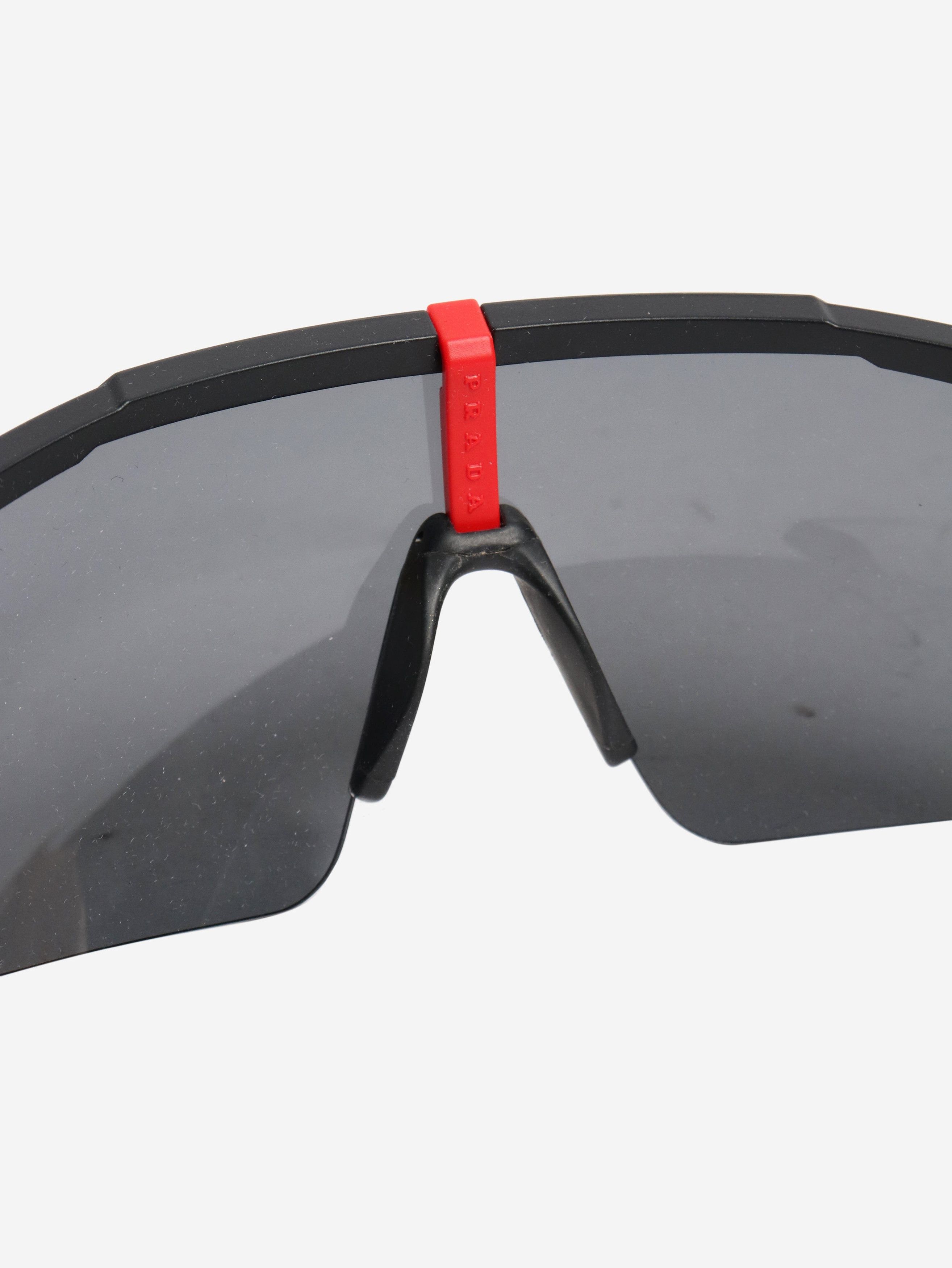 Prada Black sportswear sunglasses Size ONE SIZE - 6 Thumbnail