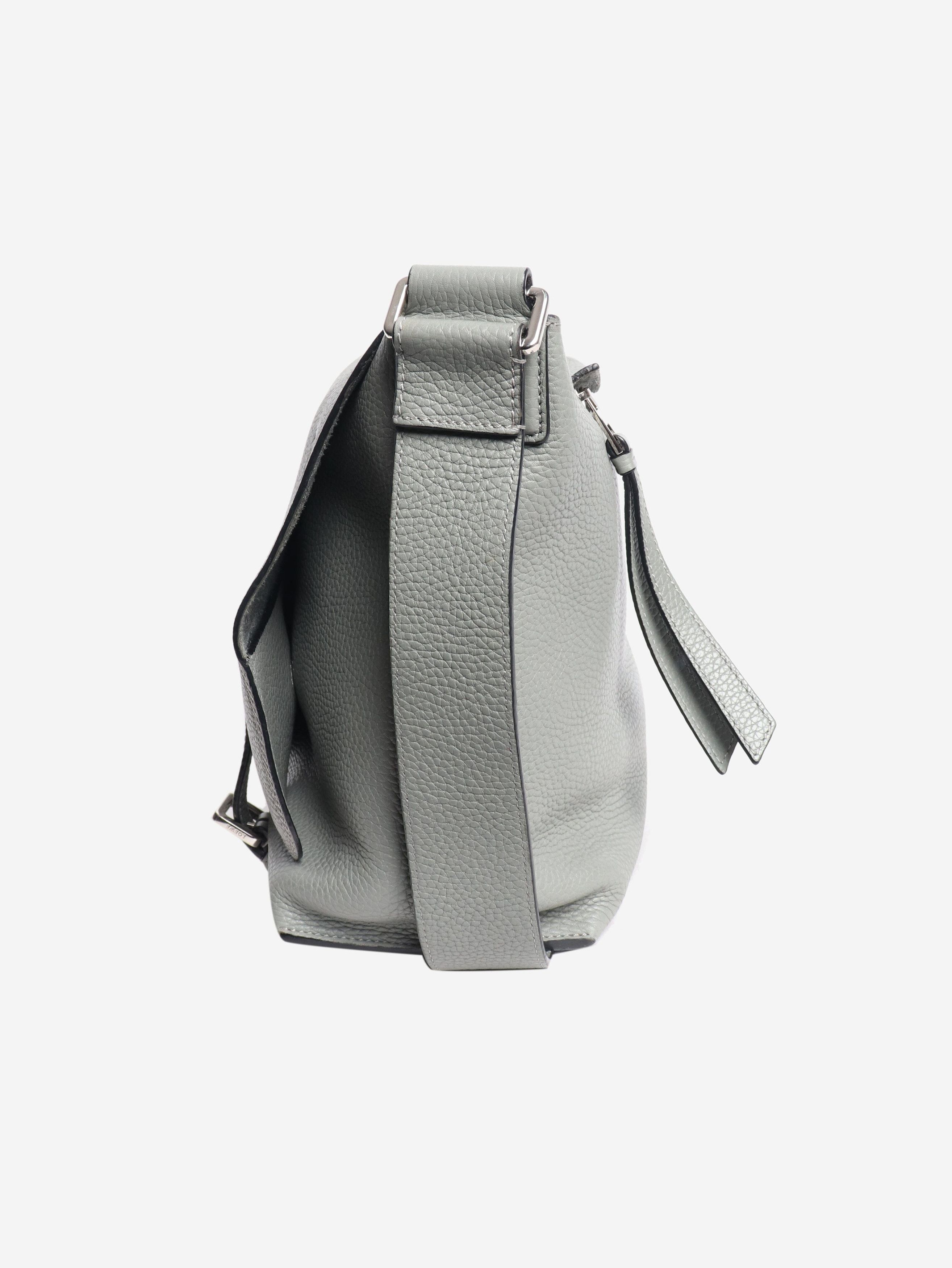 Loewe Sage green Military messenger bag Size ONE SIZE - 2 Thumbnail