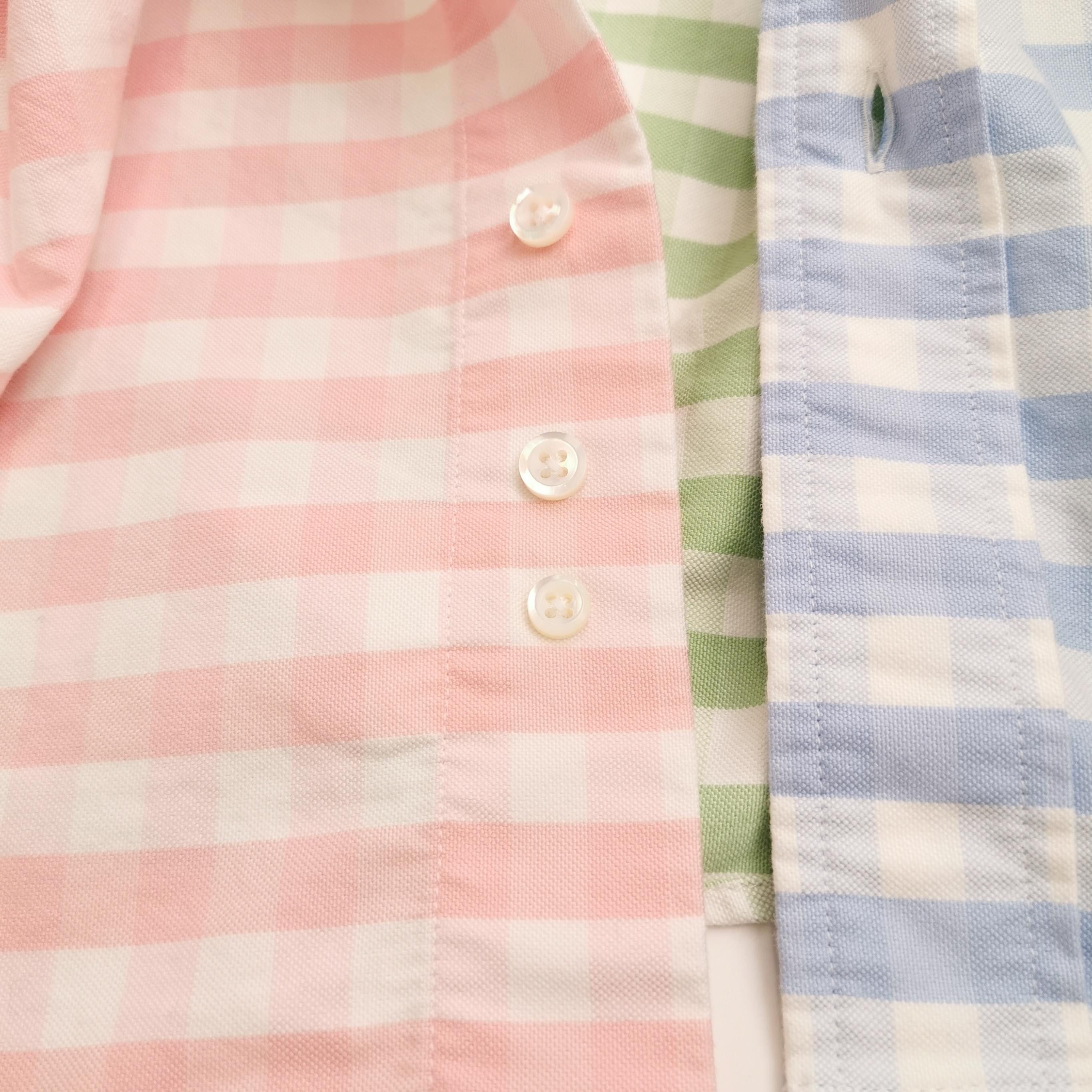 Thom Browne Thom Browne Funmix Gingham Check Shirt Size 0 Size US XS / EU 42 / 0 - 5 Thumbnail