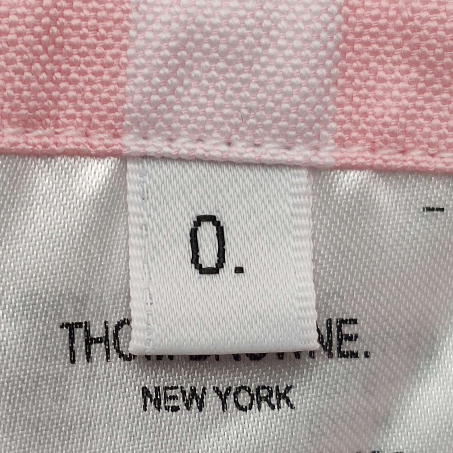 Thom Browne Thom Browne Funmix Gingham Check Shirt Size 0 Size US XS / EU 42 / 0 - 7 Thumbnail