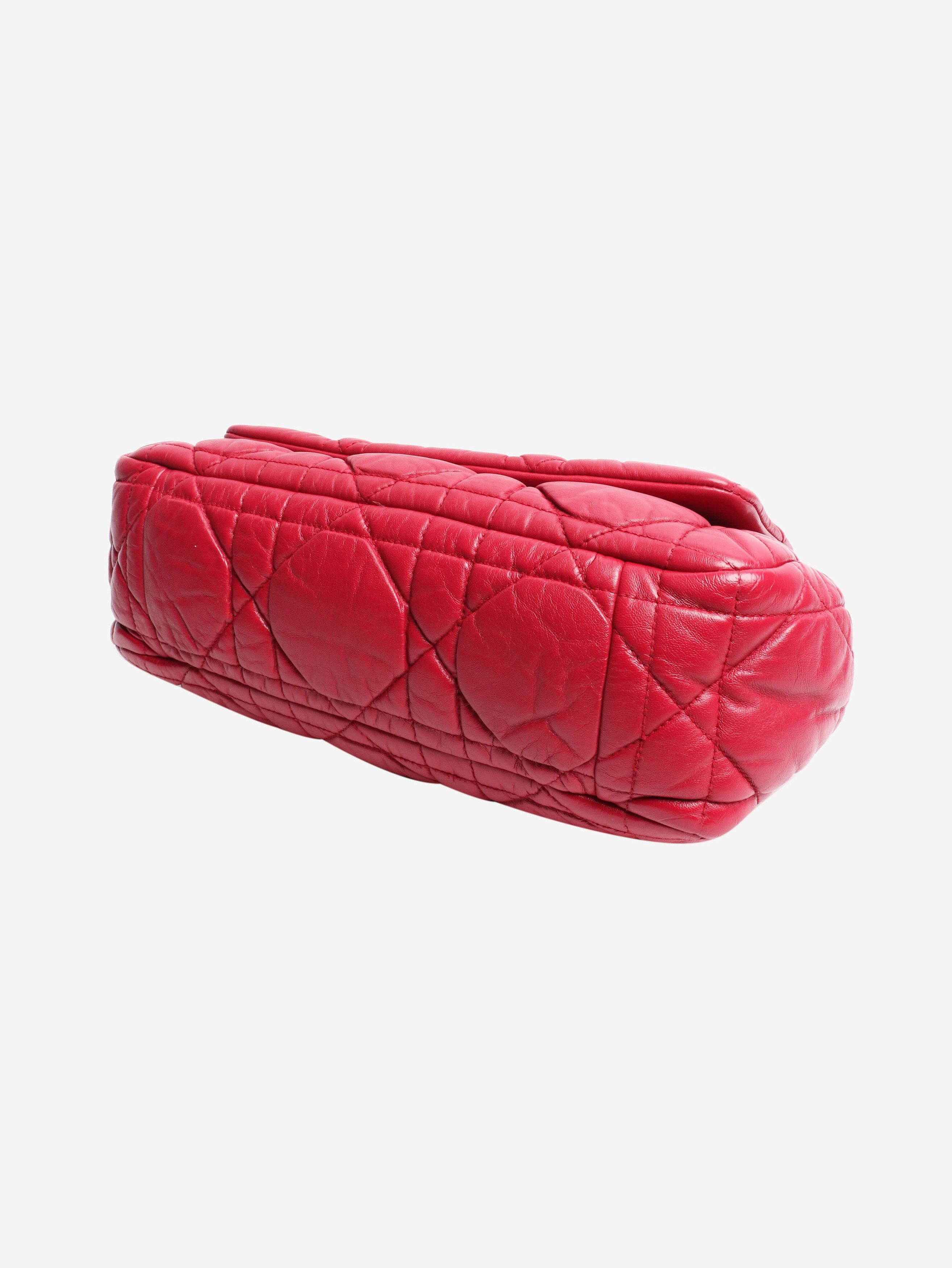Dior Red Milly La Foret flap bag Size ONE SIZE - 4 Thumbnail