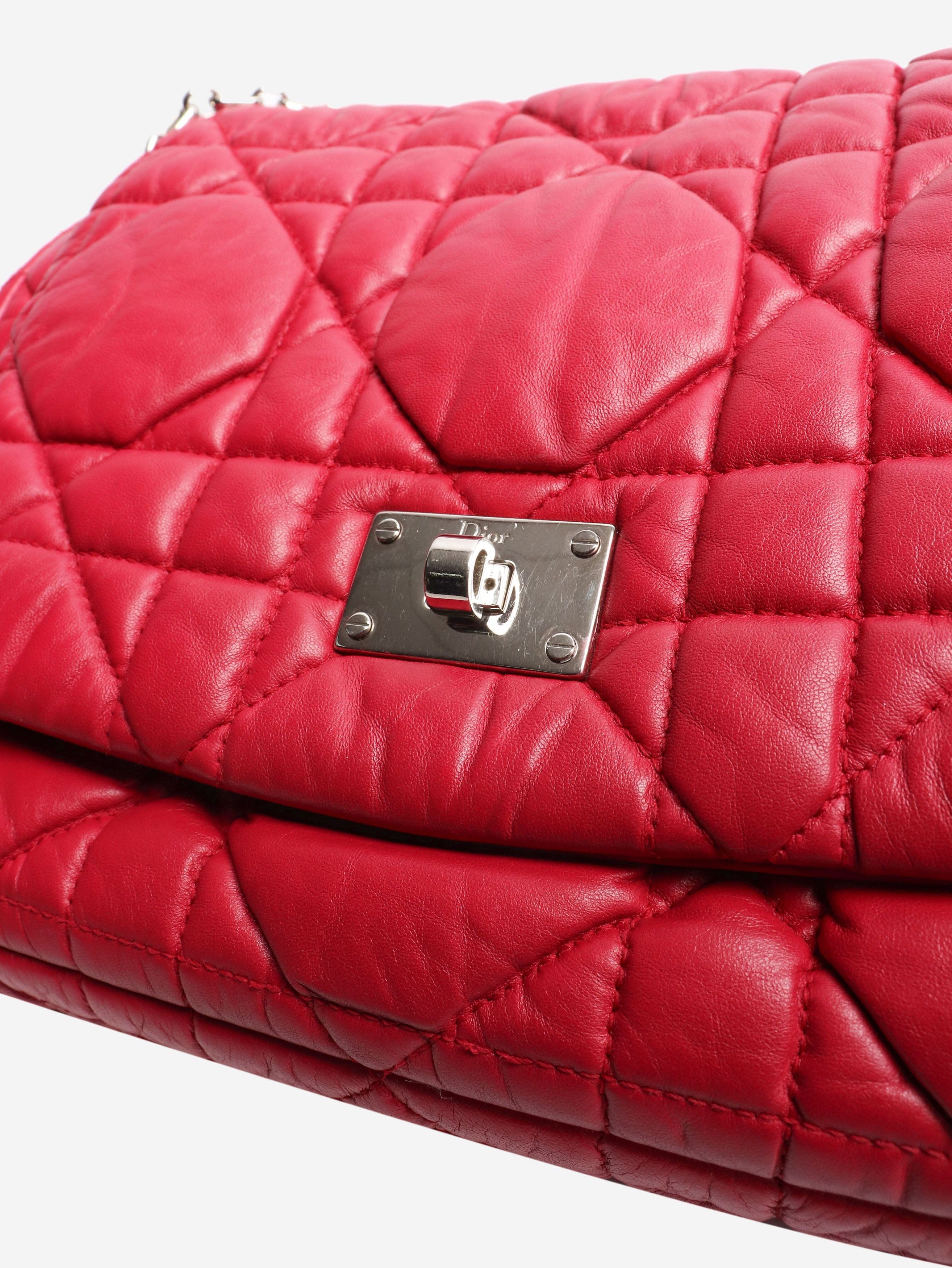 Dior Red Milly La Foret flap bag Size ONE SIZE - 5 Thumbnail