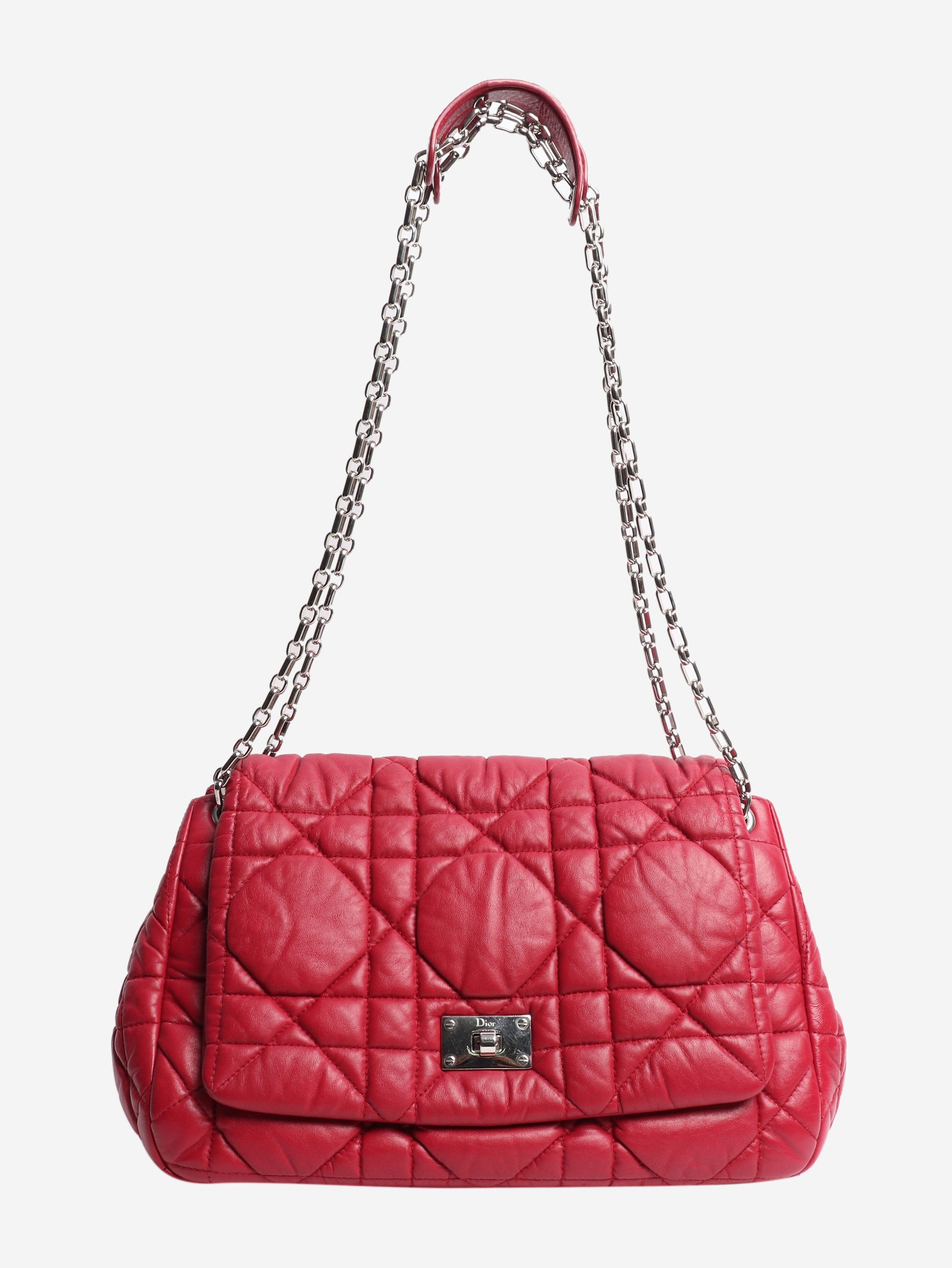 Dior Red Milly La Foret flap bag Size ONE SIZE - 2 Thumbnail