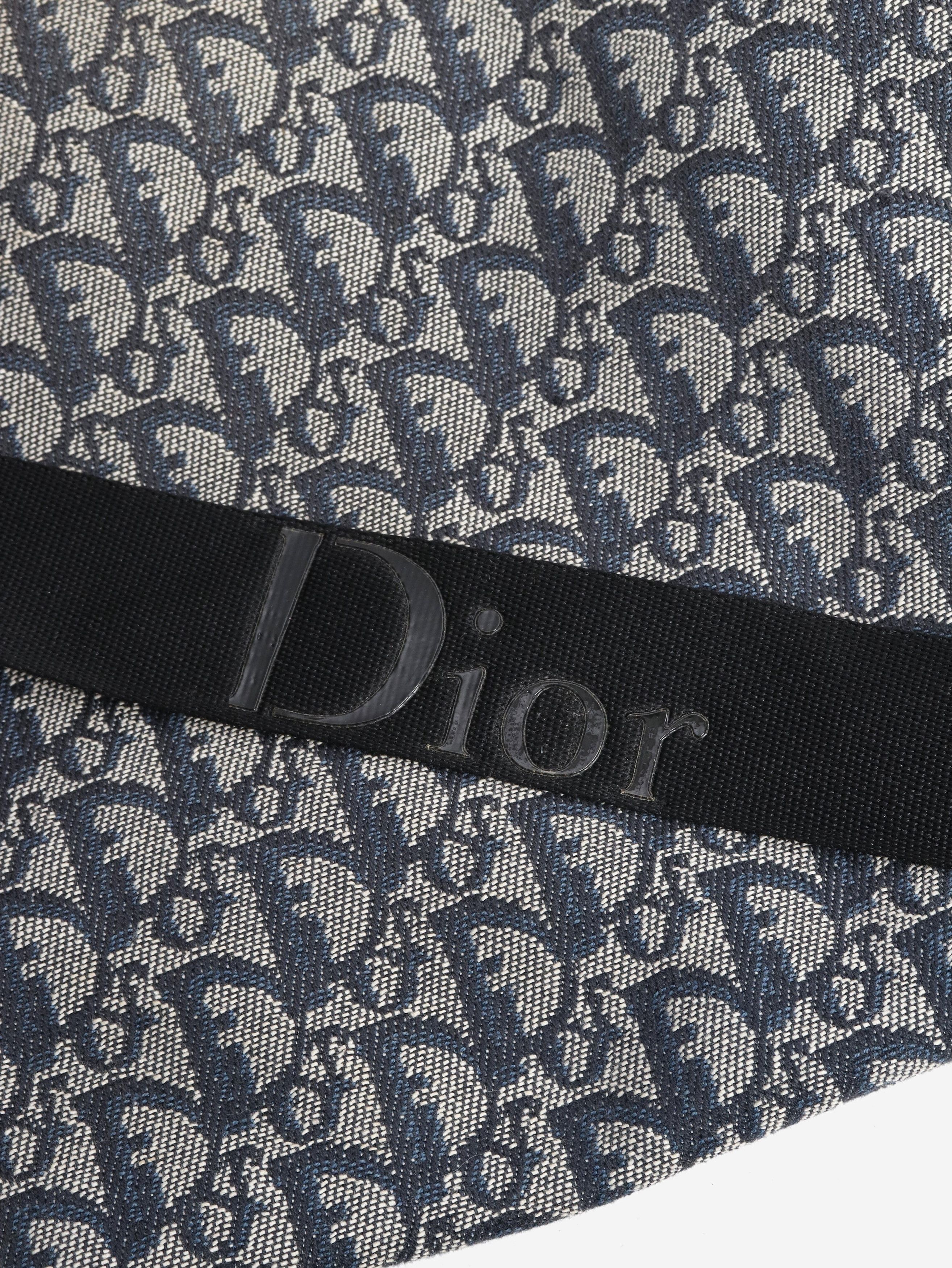 Dior Blue vintage 2001 Trotter canvas shoulder bag Size ONE SIZE - 7 Thumbnail
