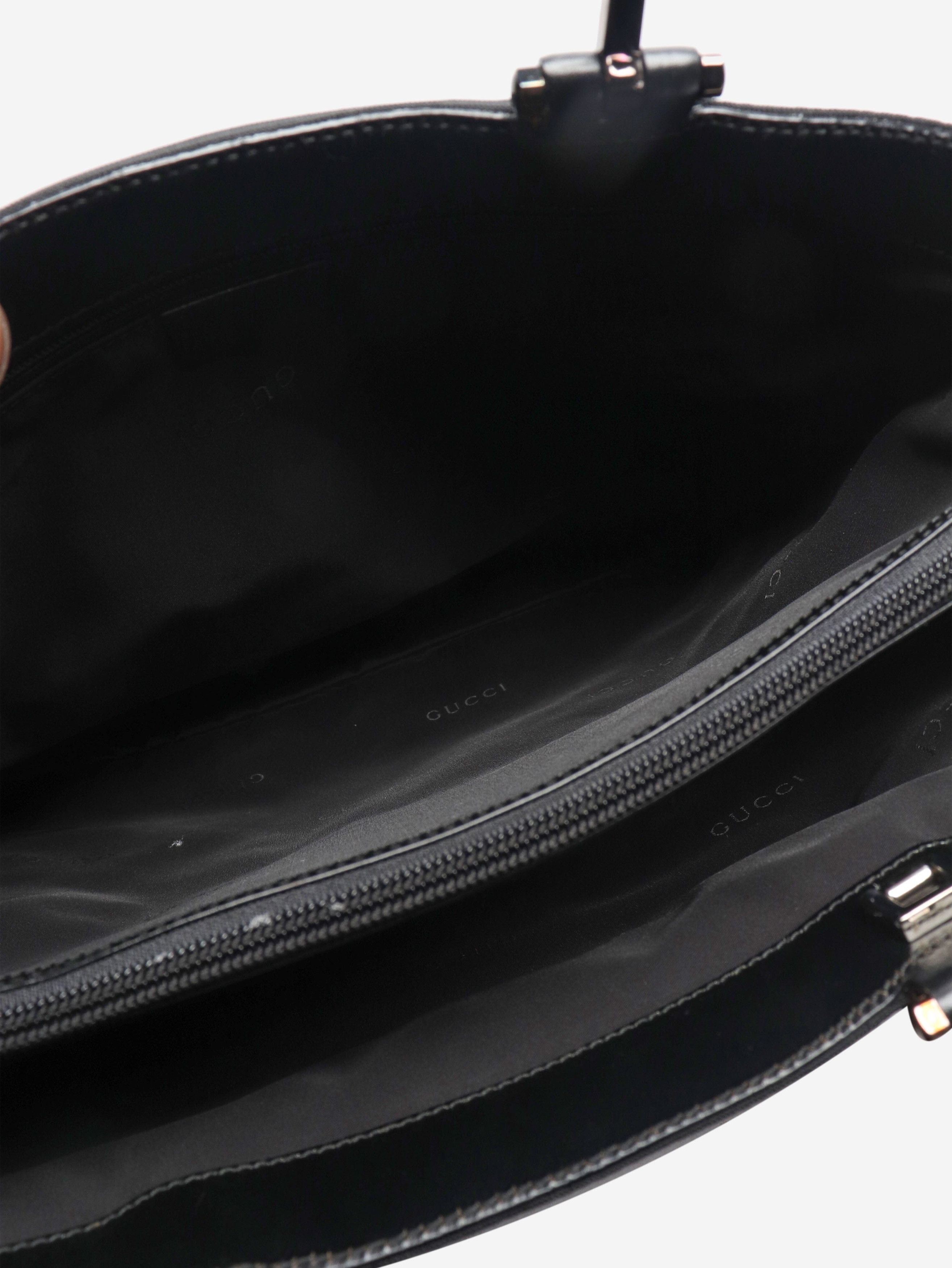 Gucci Black nylon 2way tote bag Size ONE SIZE - 6 Thumbnail