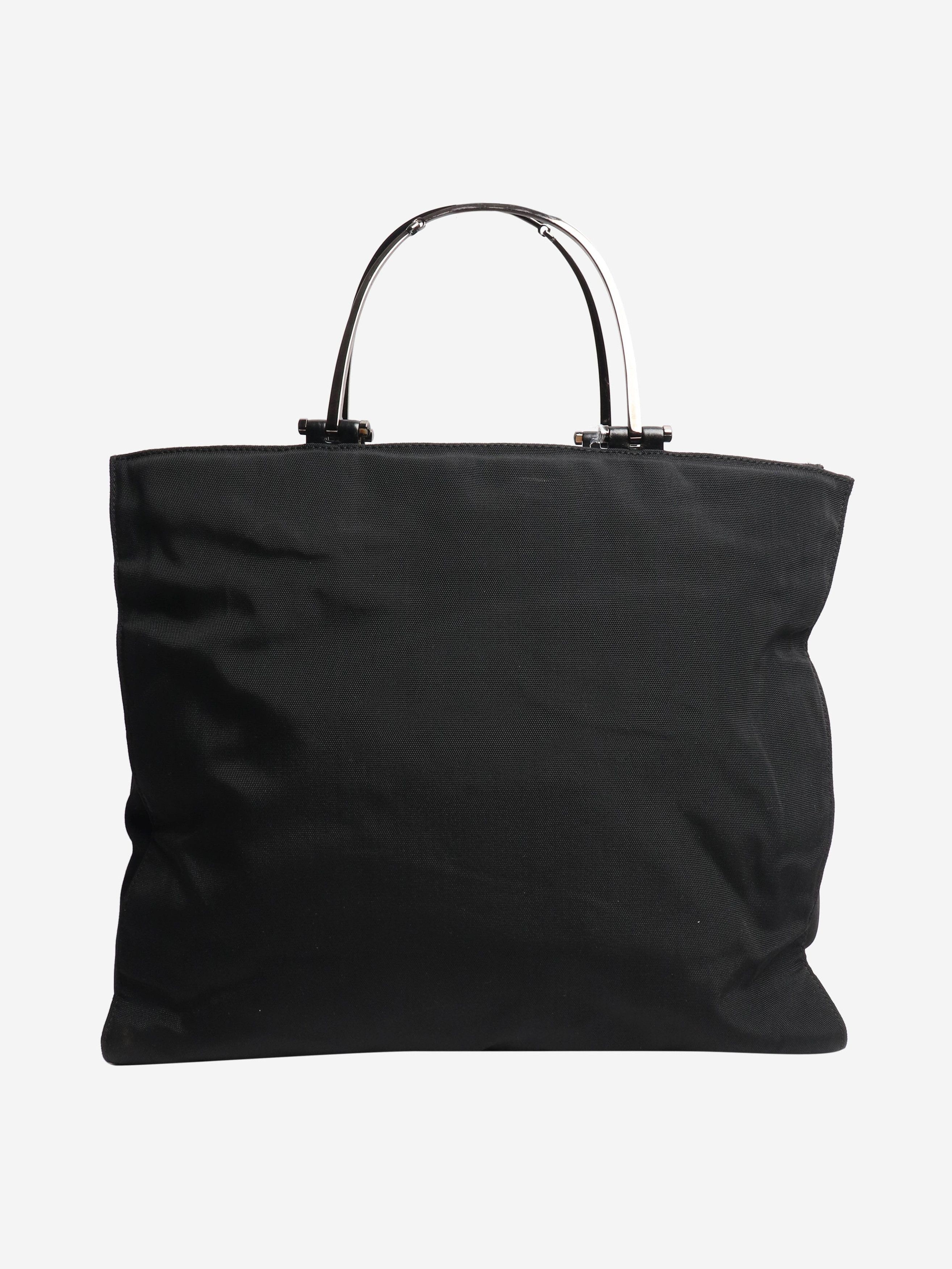 Gucci Black nylon 2way tote bag Size ONE SIZE - 3 Thumbnail