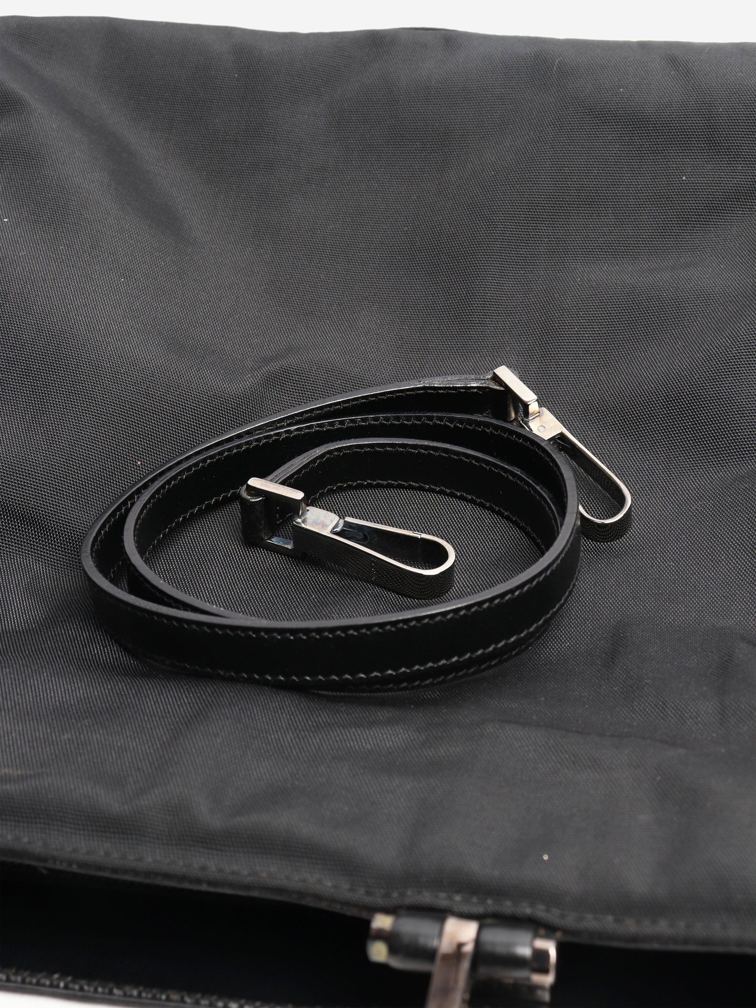 Gucci Black nylon 2way tote bag Size ONE SIZE - 7 Thumbnail