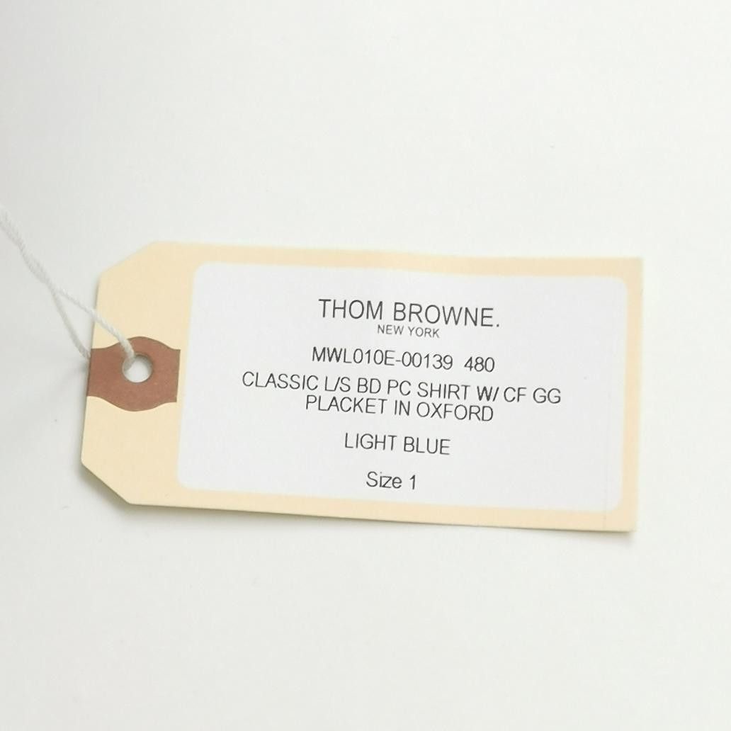 Thom Browne Thom Browne Tricolor Placket Oxford Shirt 1 Size US S / EU 44-46 / 1 - 5 Thumbnail