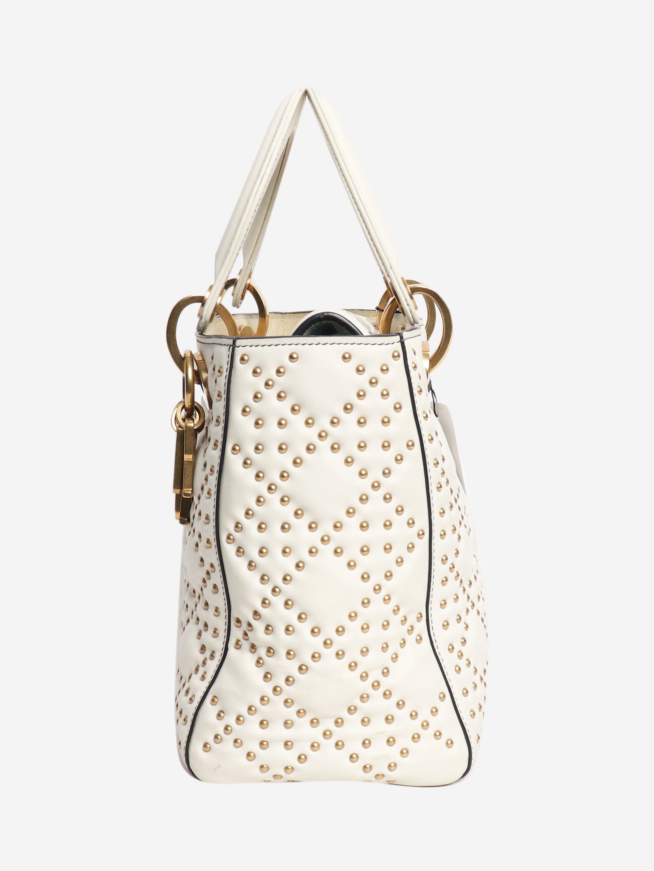 Dior Cream 2017 Lady Supple bag Size ONE SIZE - 3 Thumbnail