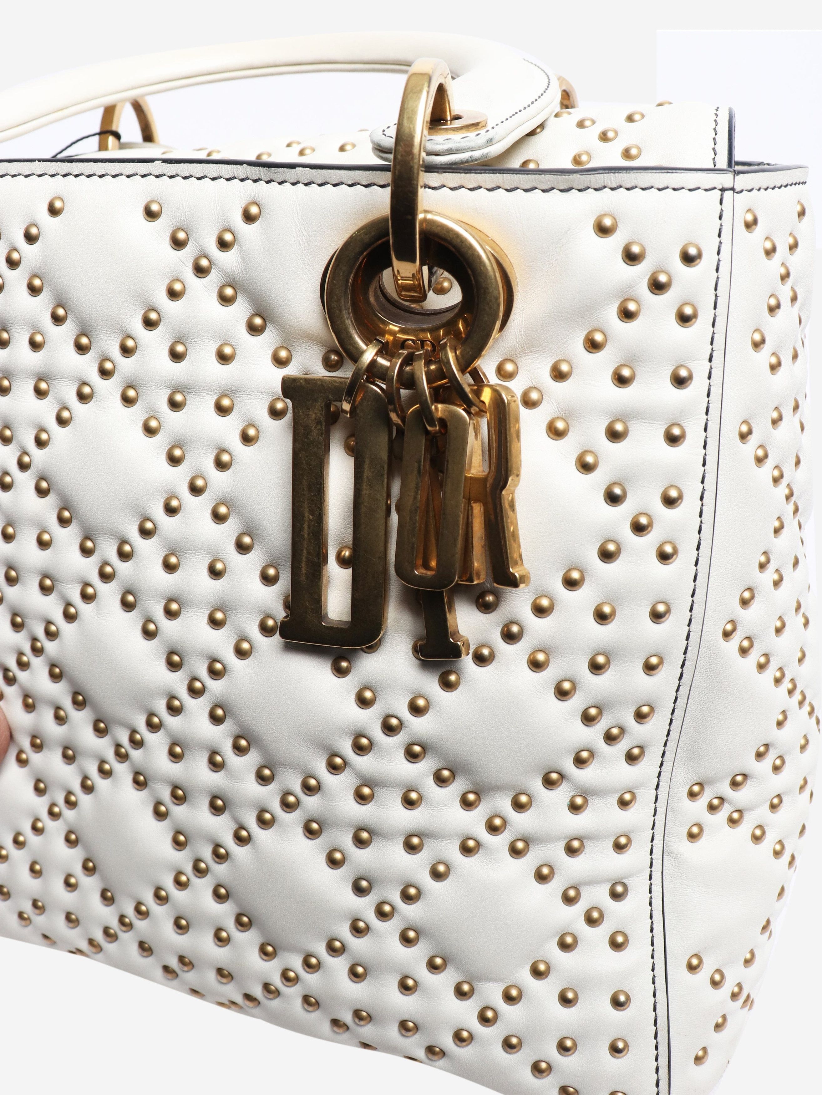 Dior Cream 2017 Lady Supple bag Size ONE SIZE - 7 Thumbnail
