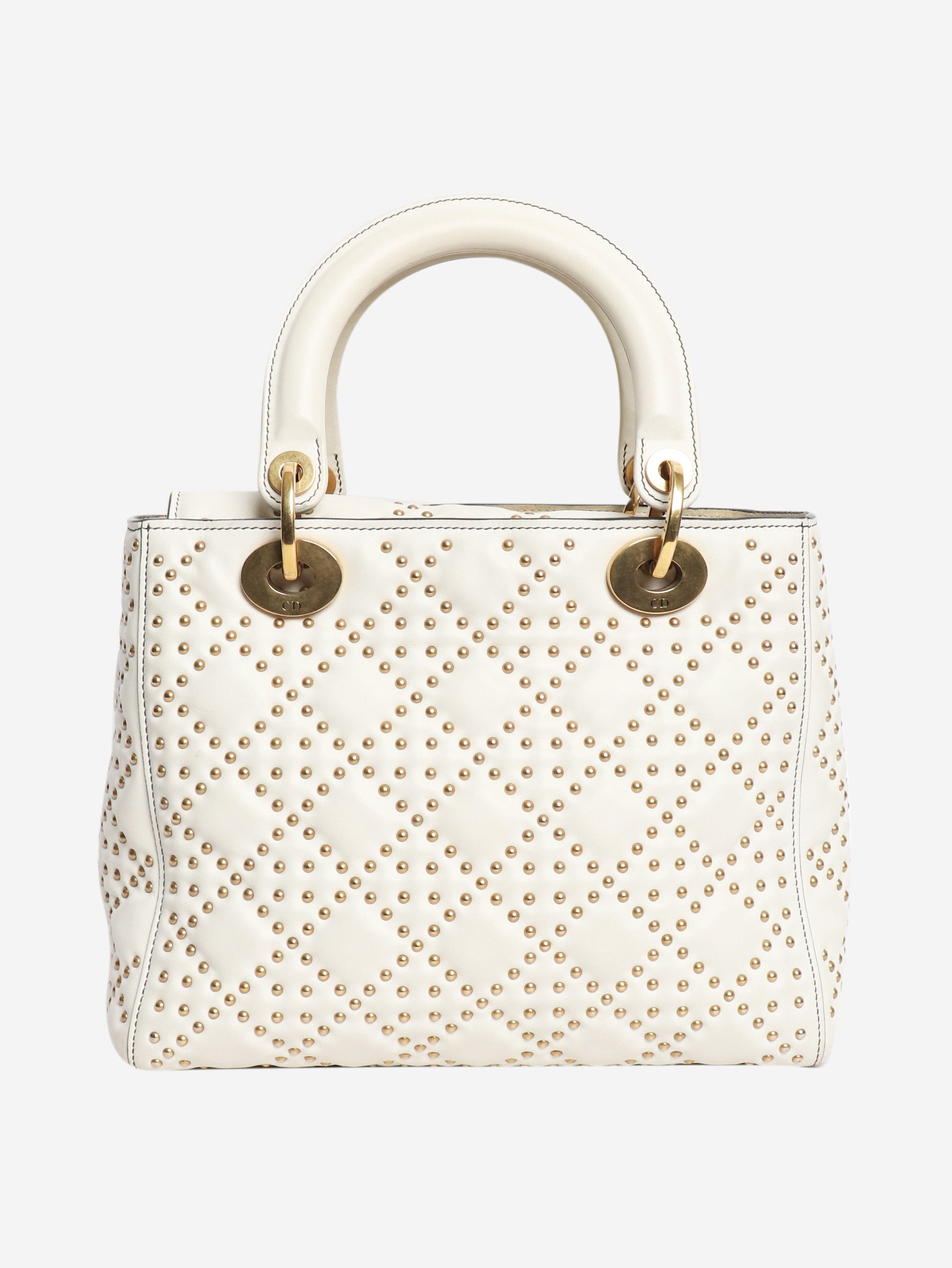 Dior Cream 2017 Lady Supple bag Size ONE SIZE - 4 Thumbnail