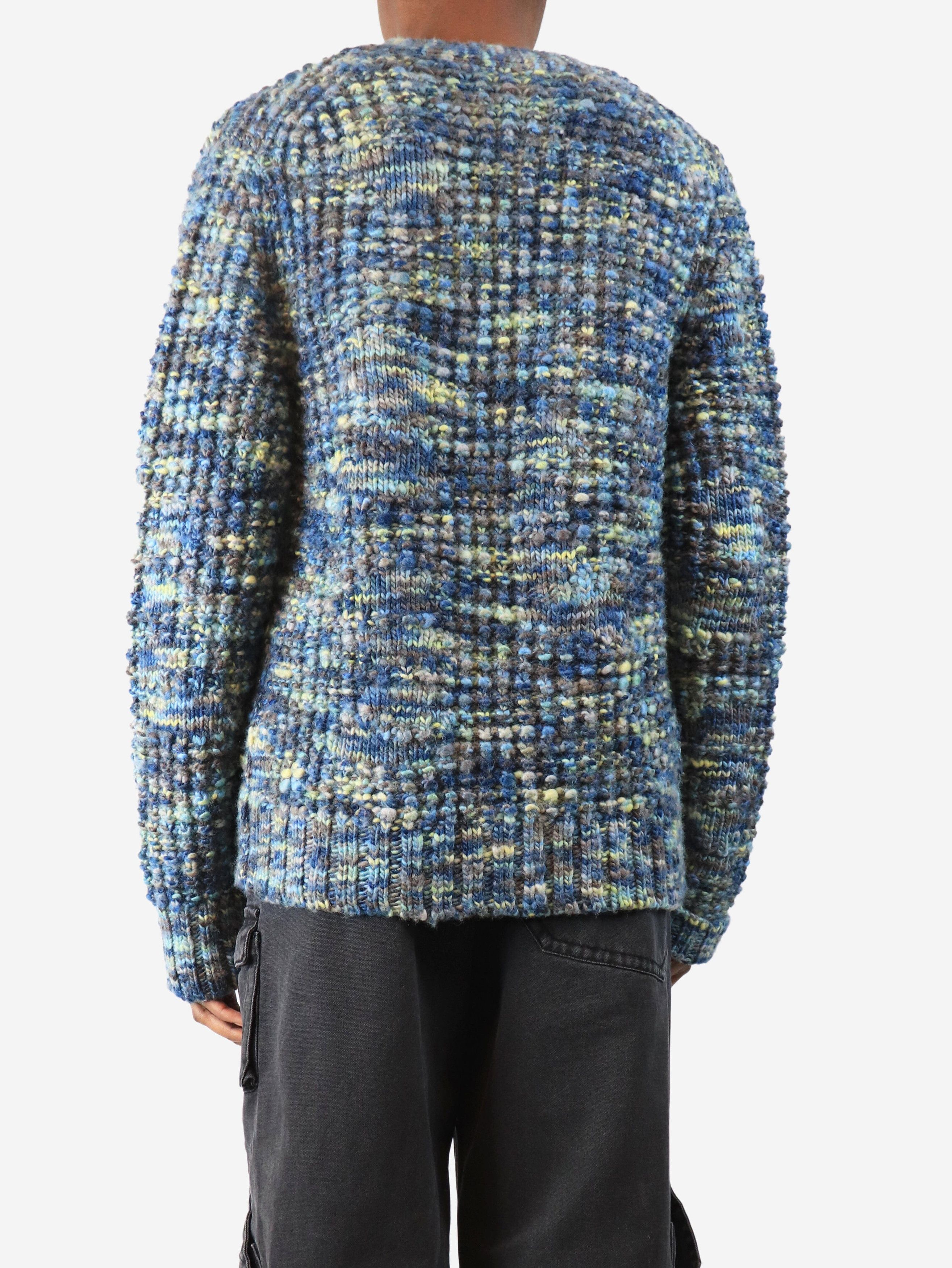 Acne Studios Blue Keatrice speckled-knit wool cardigan - XS Size XS / US 0-2 / IT 36-38 - 2 Thumbnail