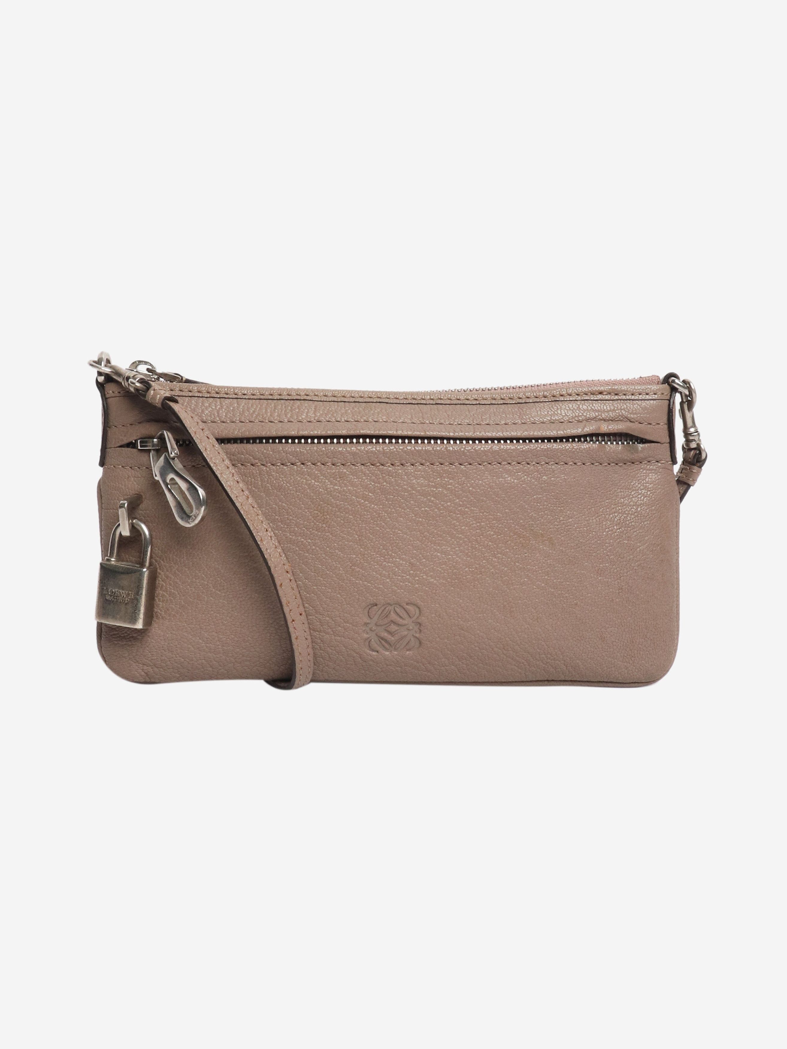 Loewe Brown leather cross-body bags pouch Size ONE SIZE - 3 Thumbnail