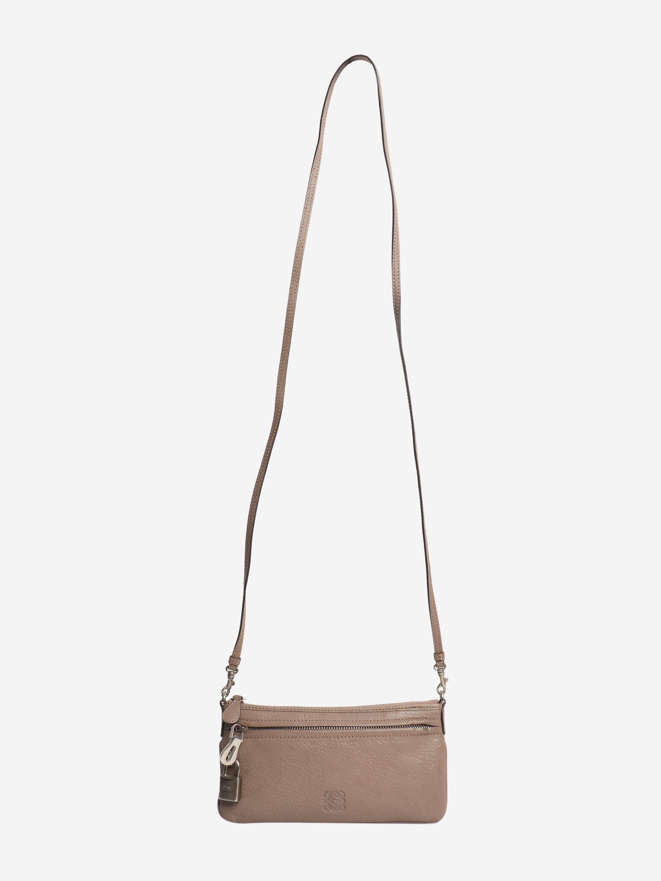 Loewe Brown leather cross-body bags pouch Size ONE SIZE - 2 Thumbnail