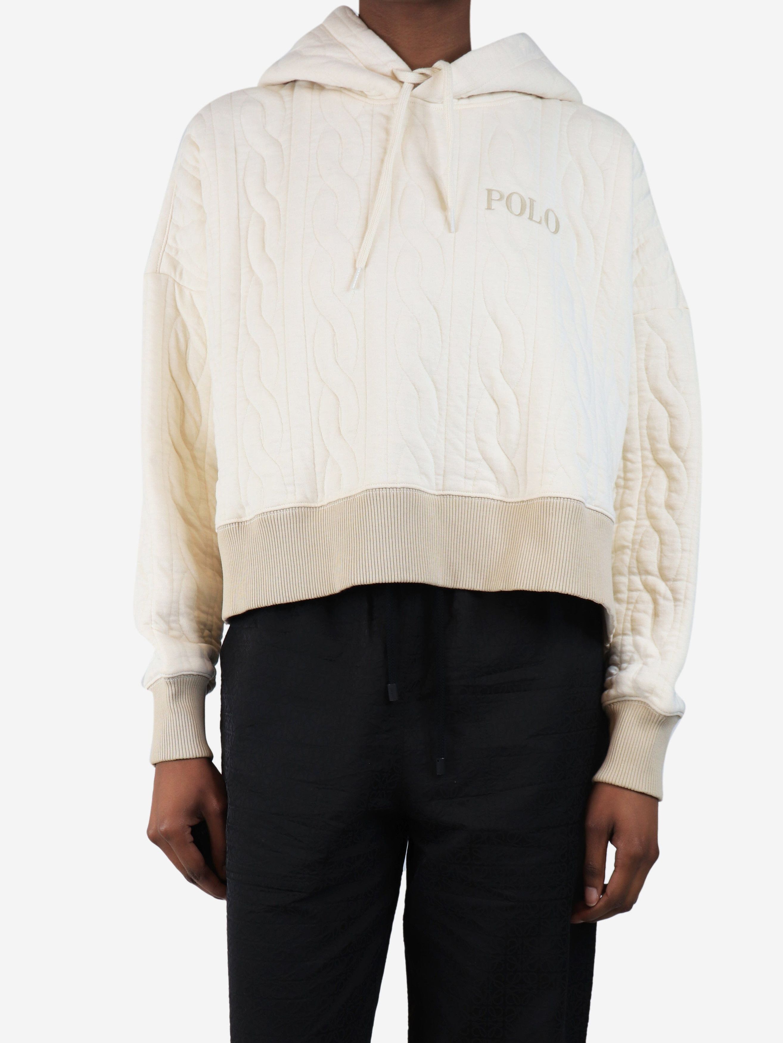 Polo Ralph Lauren Cream Polo hoody - XS Size XS / US 0-2 / IT 36-38 - 3 Thumbnail