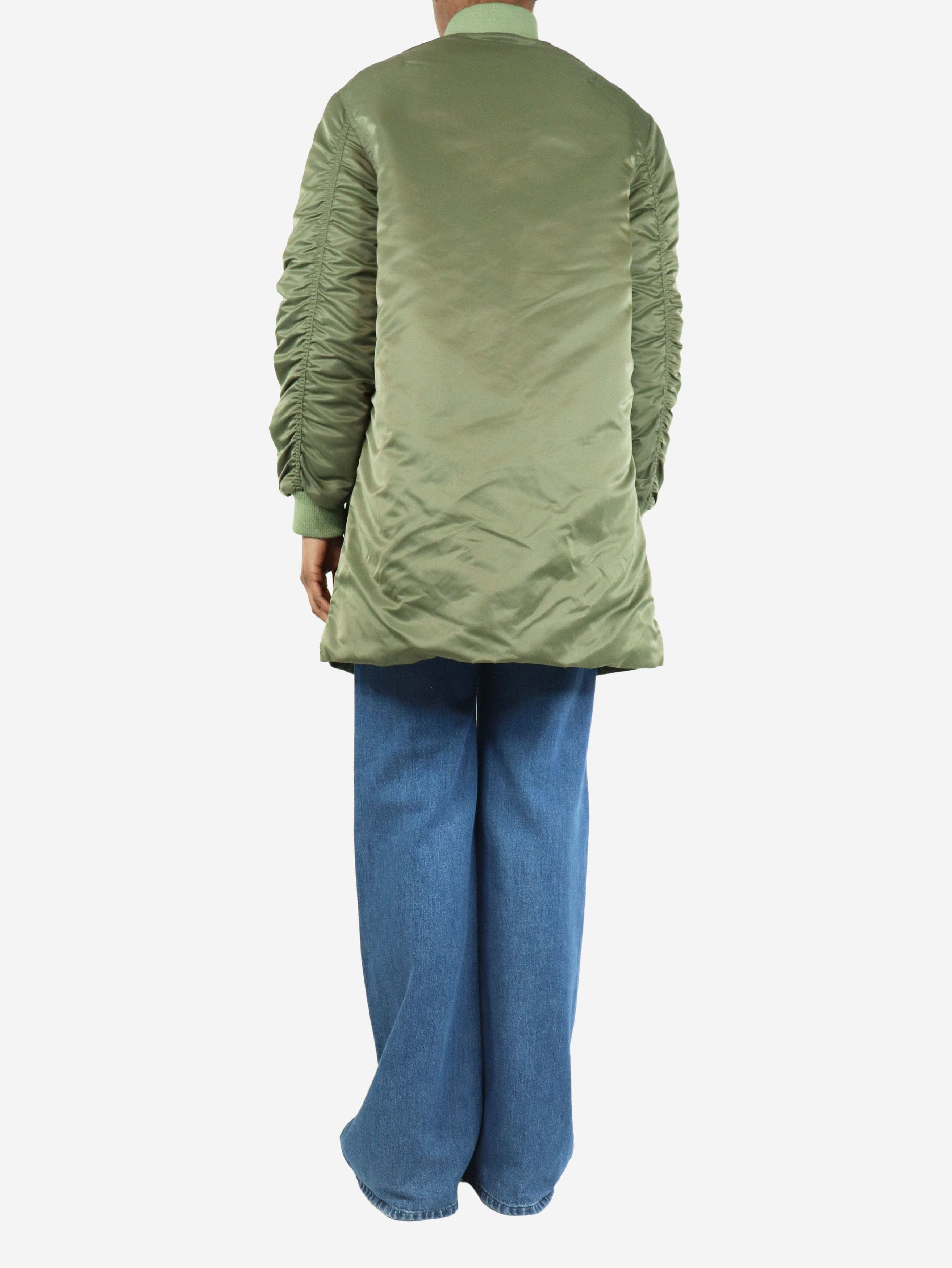 Acne Studios Khaki green Coos paw17 bomber jacket - UK 4 Size XS / US 0-2 / IT 36-38 - 2 Thumbnail