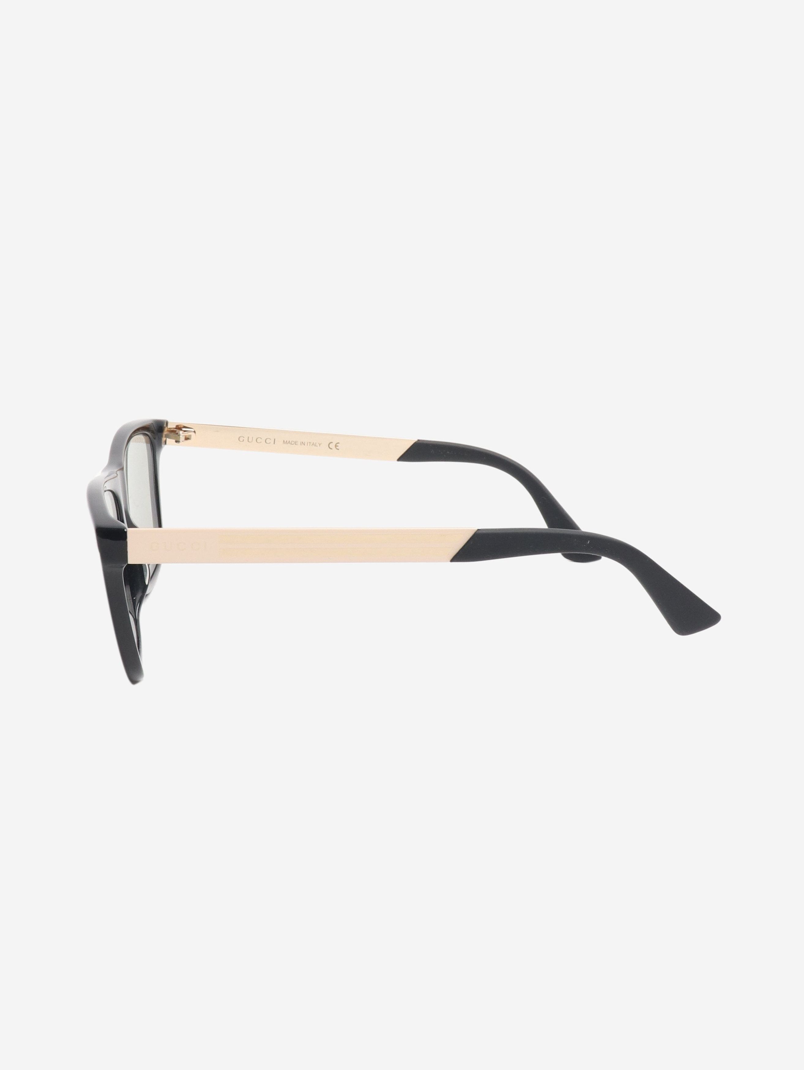 Gucci Black square frame sunglasses Size ONE SIZE - 4 Thumbnail
