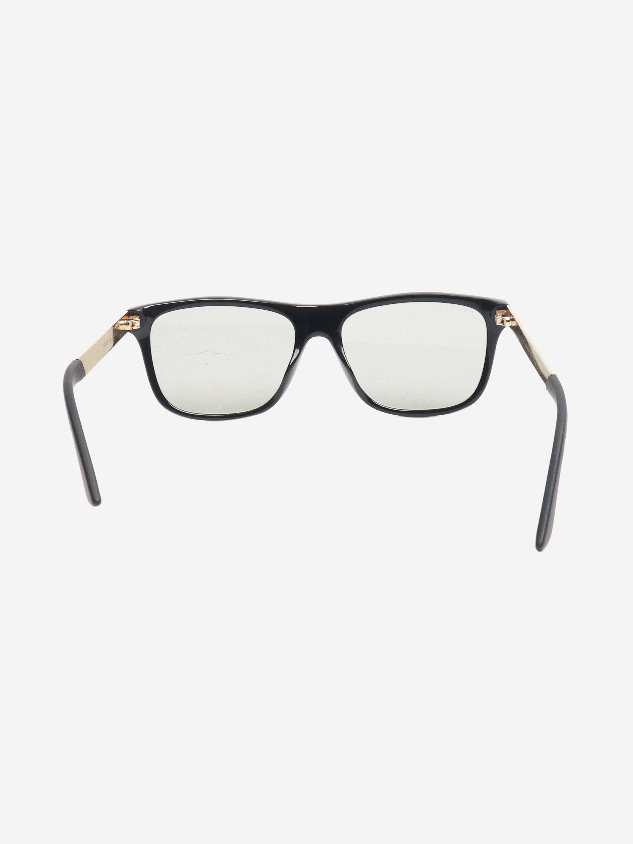 Gucci Black square frame sunglasses Size ONE SIZE - 3 Thumbnail