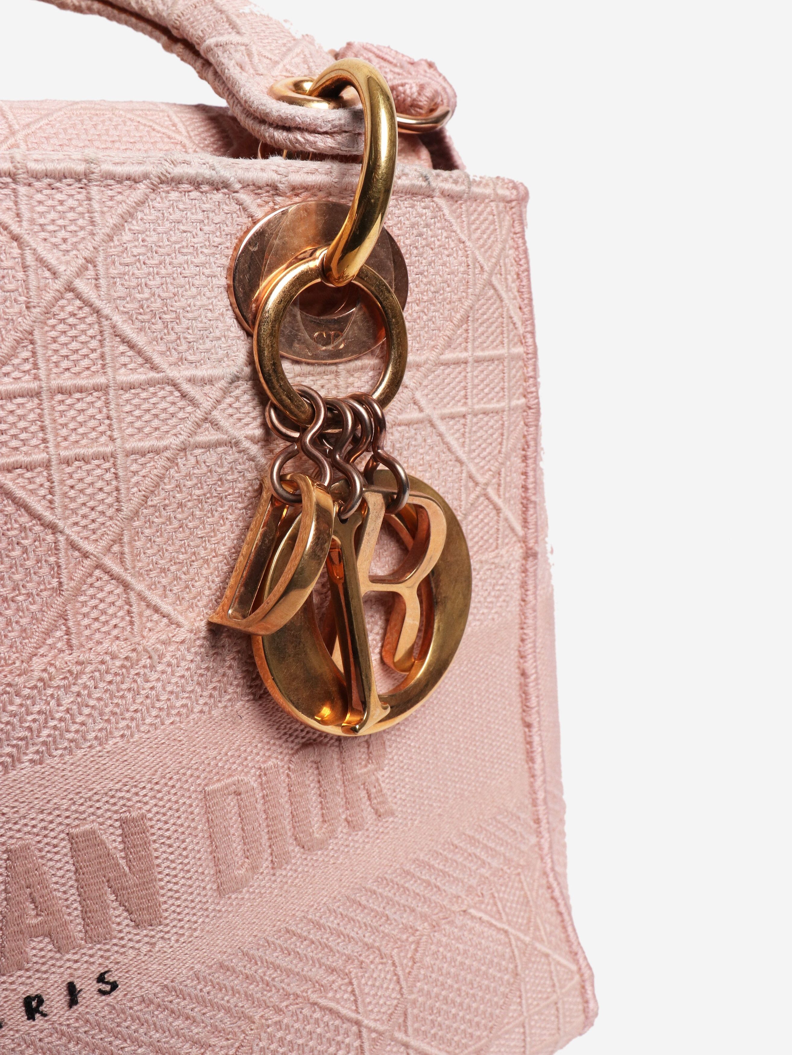 Dior Pink 2020 canvas 2way bag Size ONE SIZE - 6 Thumbnail