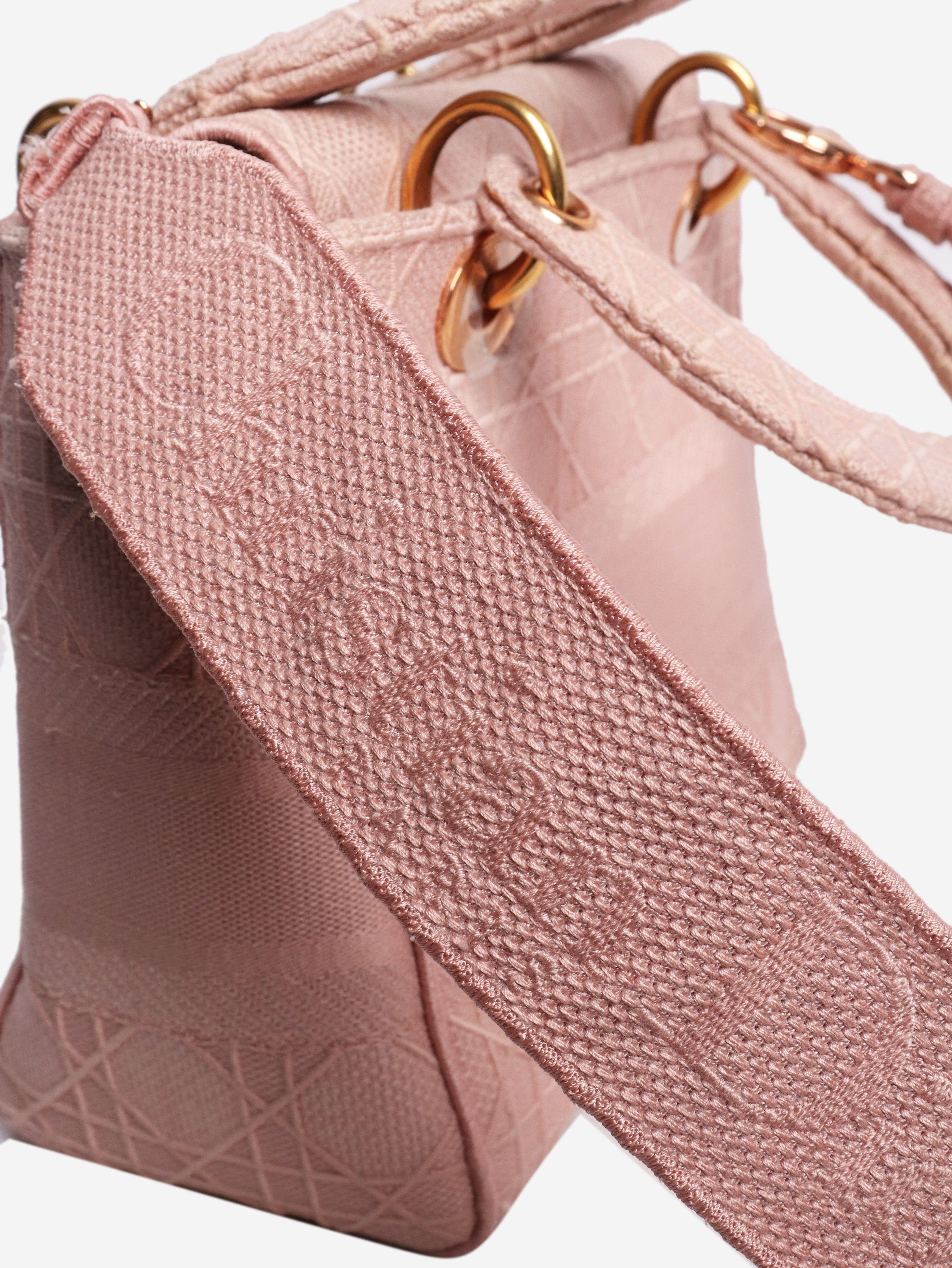 Dior Pink 2020 canvas 2way bag Size ONE SIZE - 7 Thumbnail