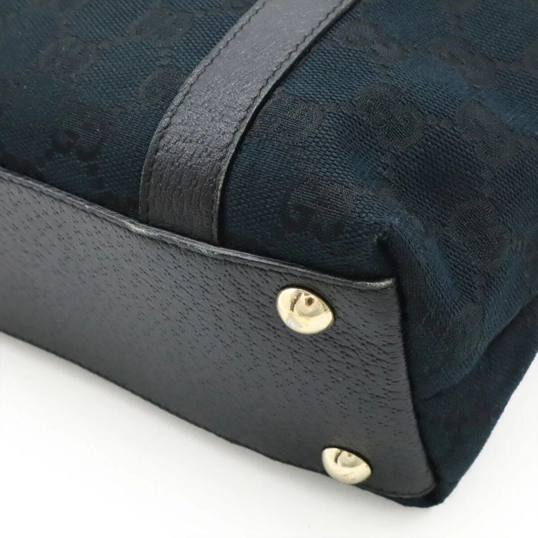 Gucci Black GG canvas mini tote bag Size ONE SIZE - 3 Thumbnail