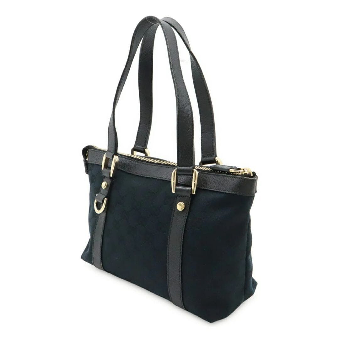 Gucci Black GG canvas mini tote bag Size ONE SIZE - 2 Thumbnail