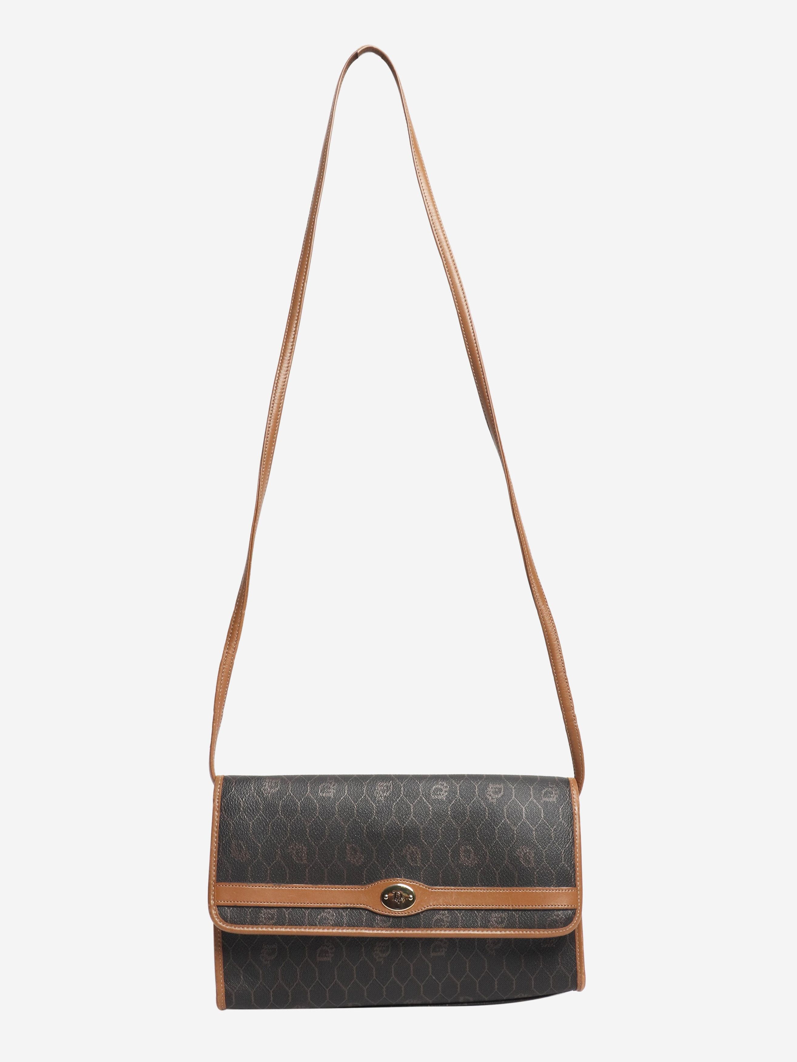 Dior Dark brown Honeycomb shoulder bag Size ONE SIZE - 2 Thumbnail
