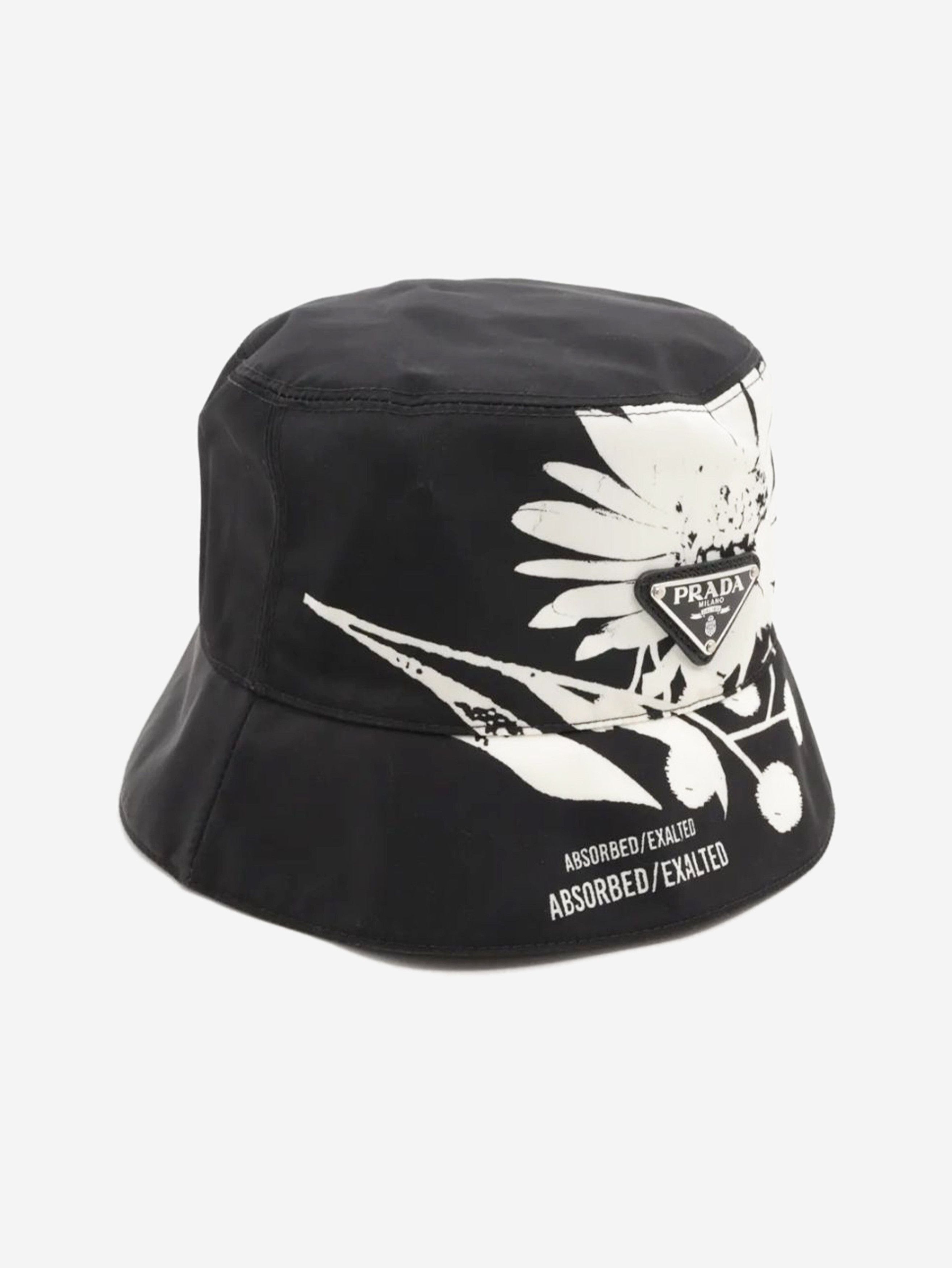 Prada Black Re-Nylon bucket hat - M Size ONE SIZE - 2 Thumbnail