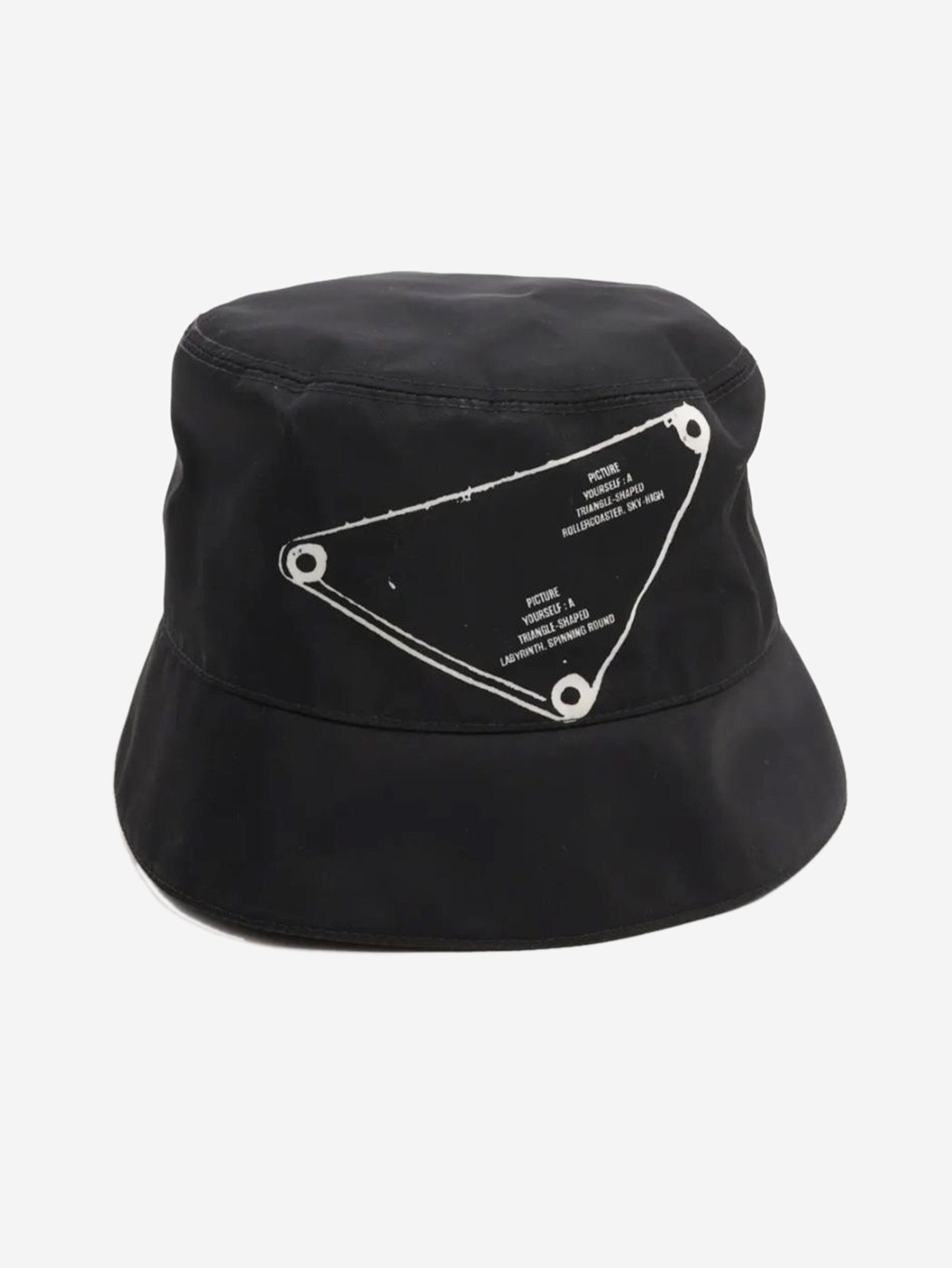 Prada Black Re-Nylon bucket hat - M Size ONE SIZE - 3 Thumbnail