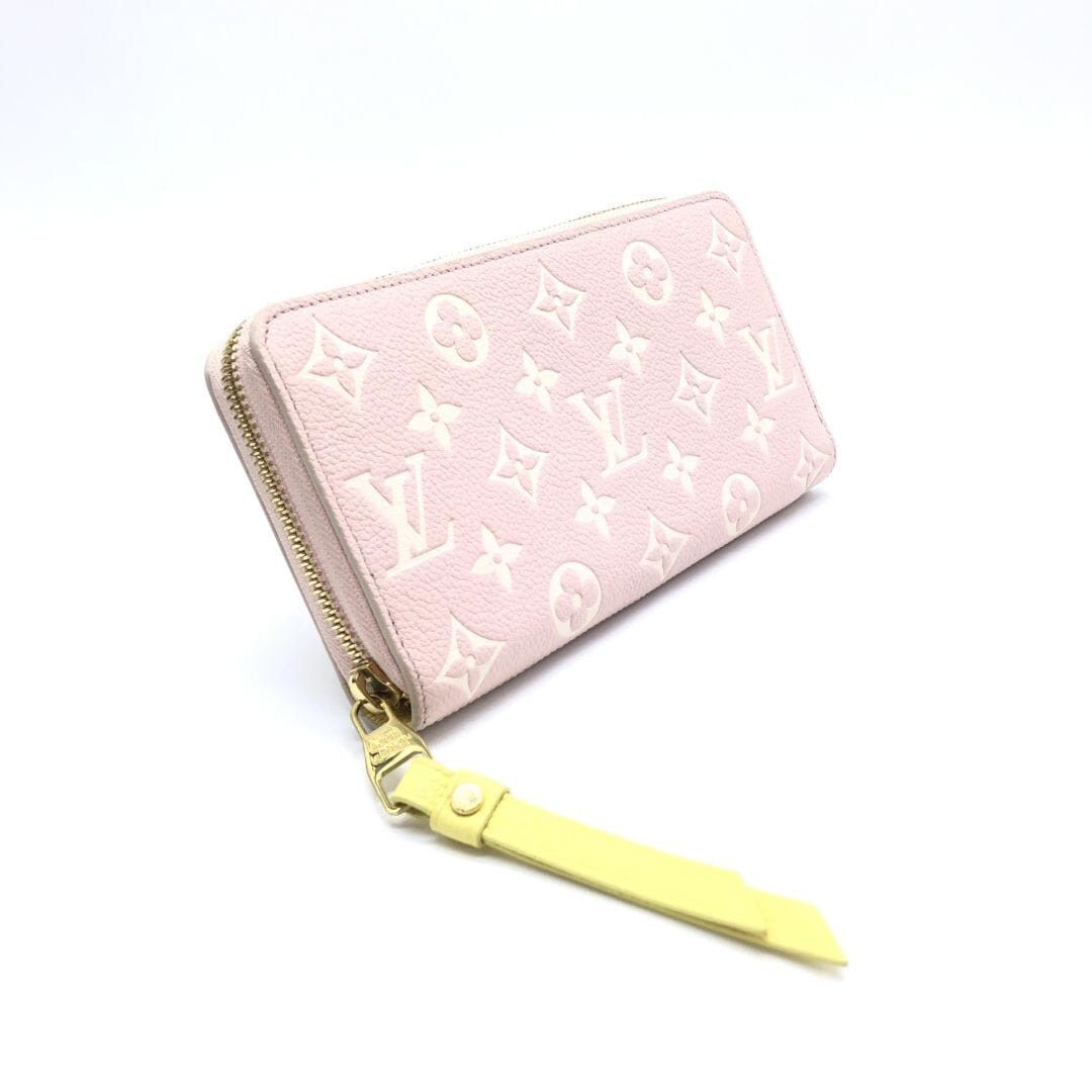 Louis Vuitton Pink Monogram zipped wallet Size ONE SIZE - 5 Thumbnail