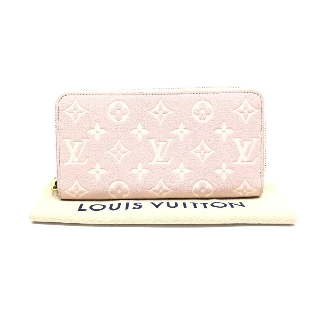 Louis Vuitton Pink Monogram zipped wallet Size ONE SIZE - 3 Thumbnail