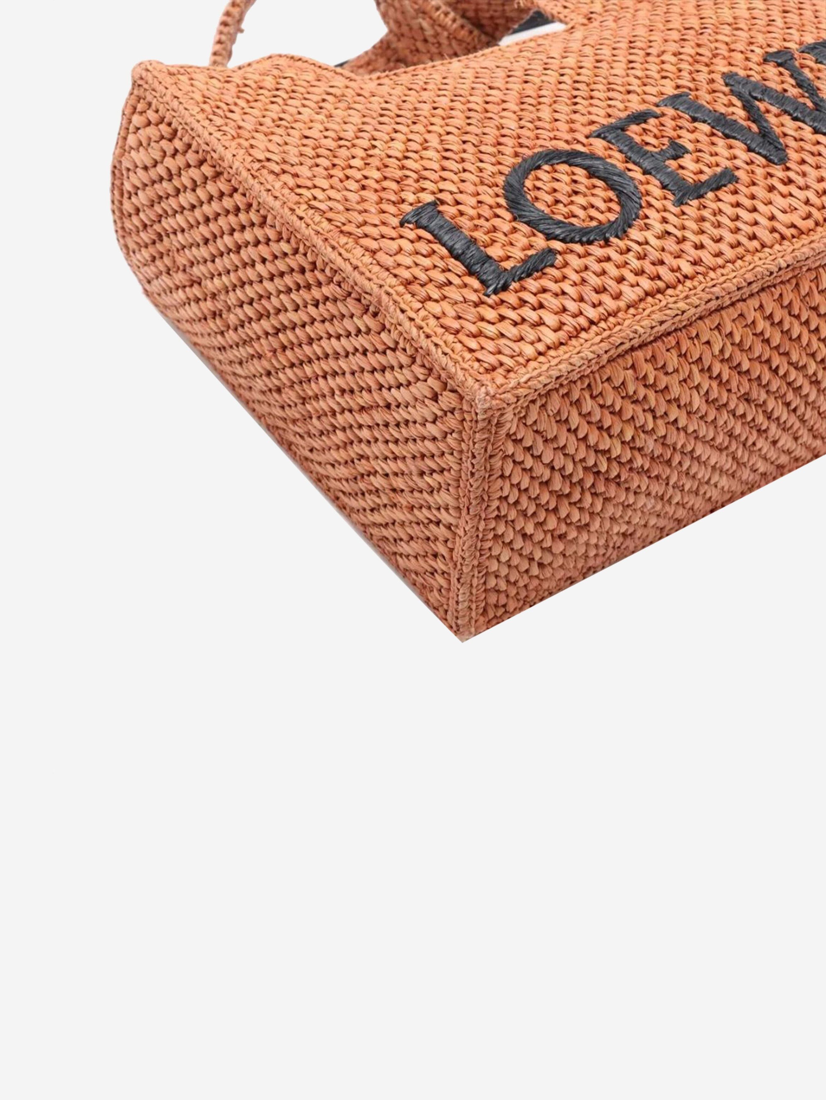 Loewe Tan Font tote Size ONE SIZE - 4 Thumbnail
