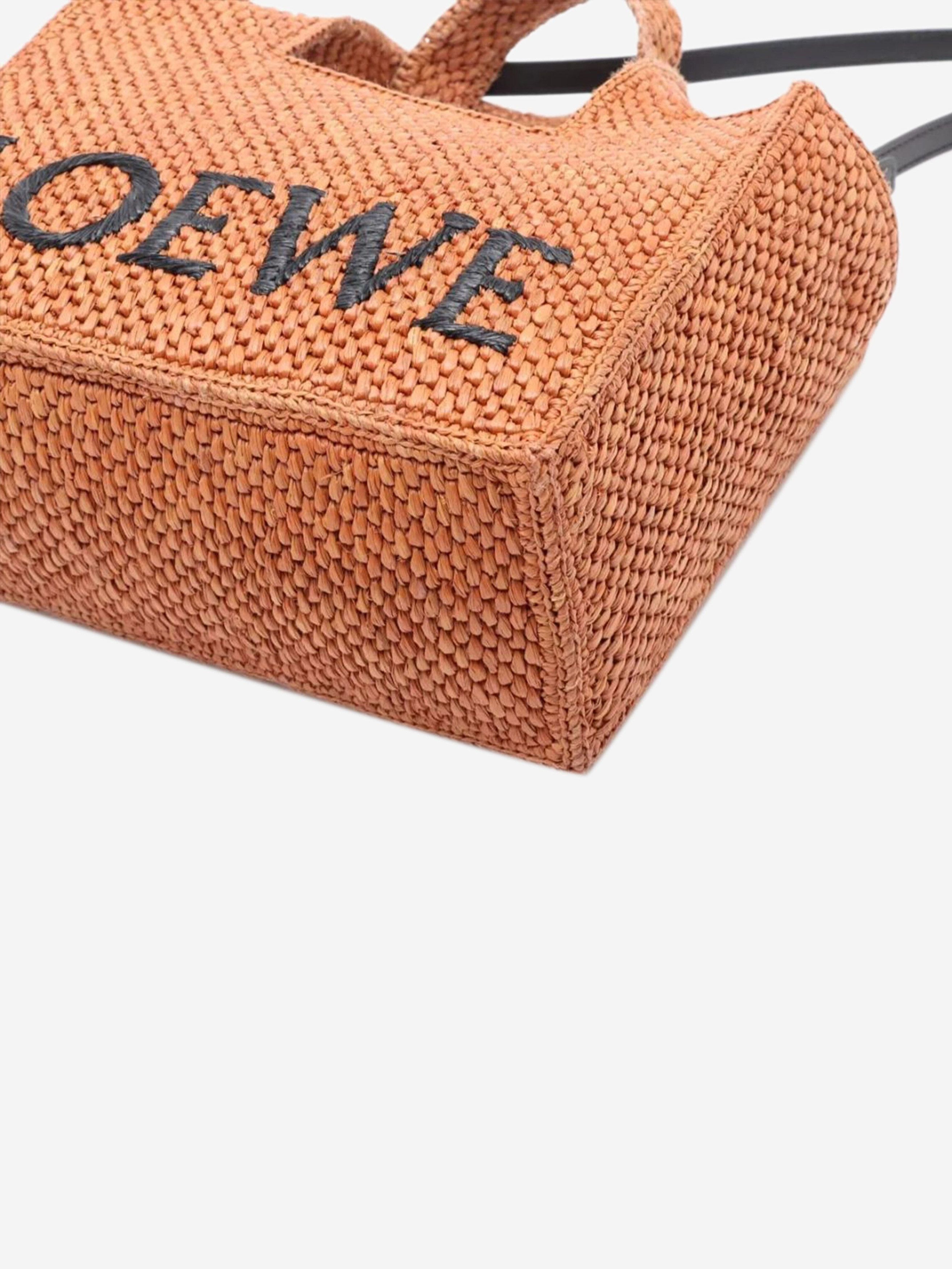 Loewe Tan Font tote Size ONE SIZE - 3 Thumbnail