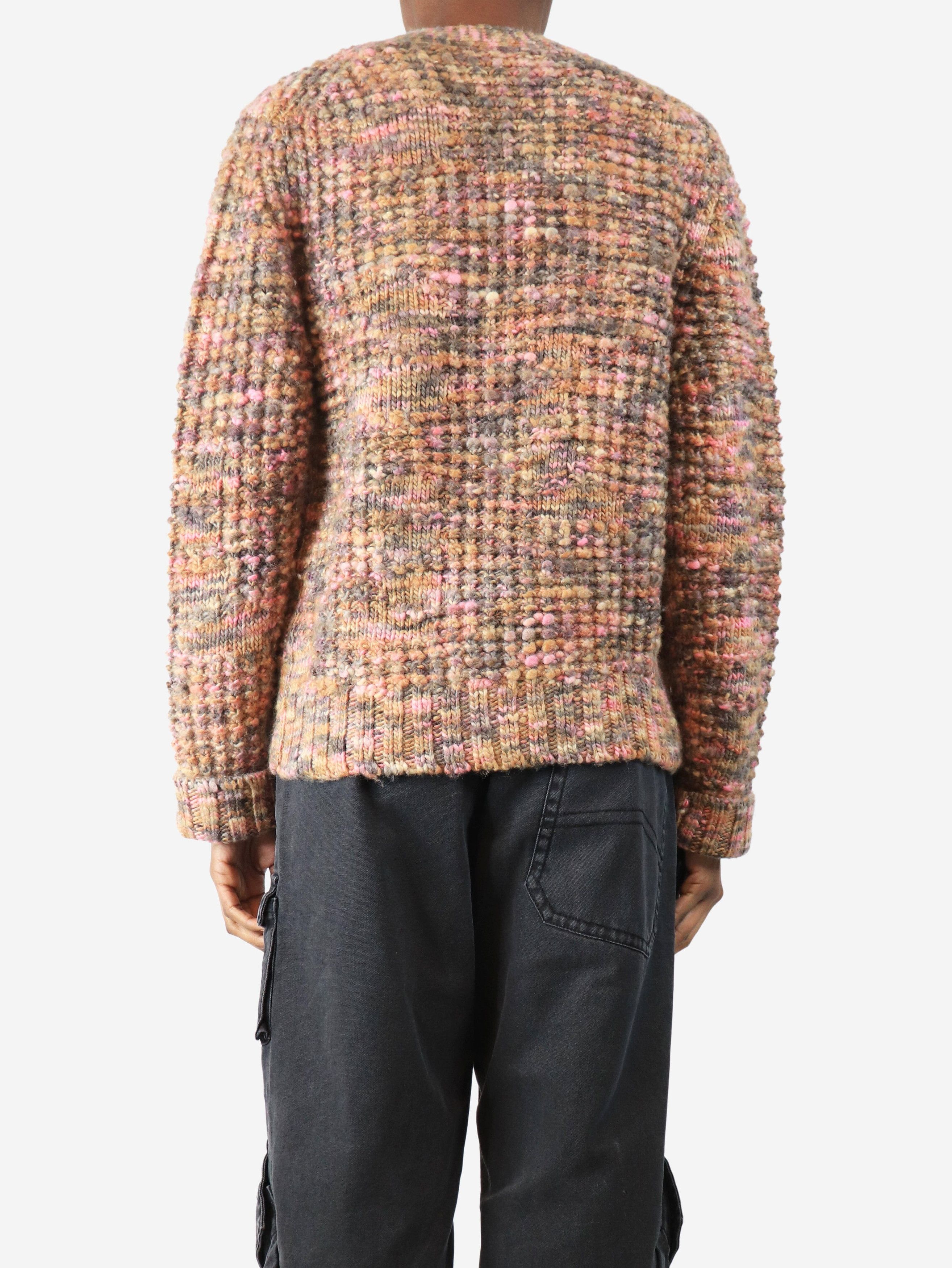 Acne Studios Pink Keatrice speckled-knit cardigan - XS Size XS / US 0-2 / IT 36-38 - 2 Thumbnail