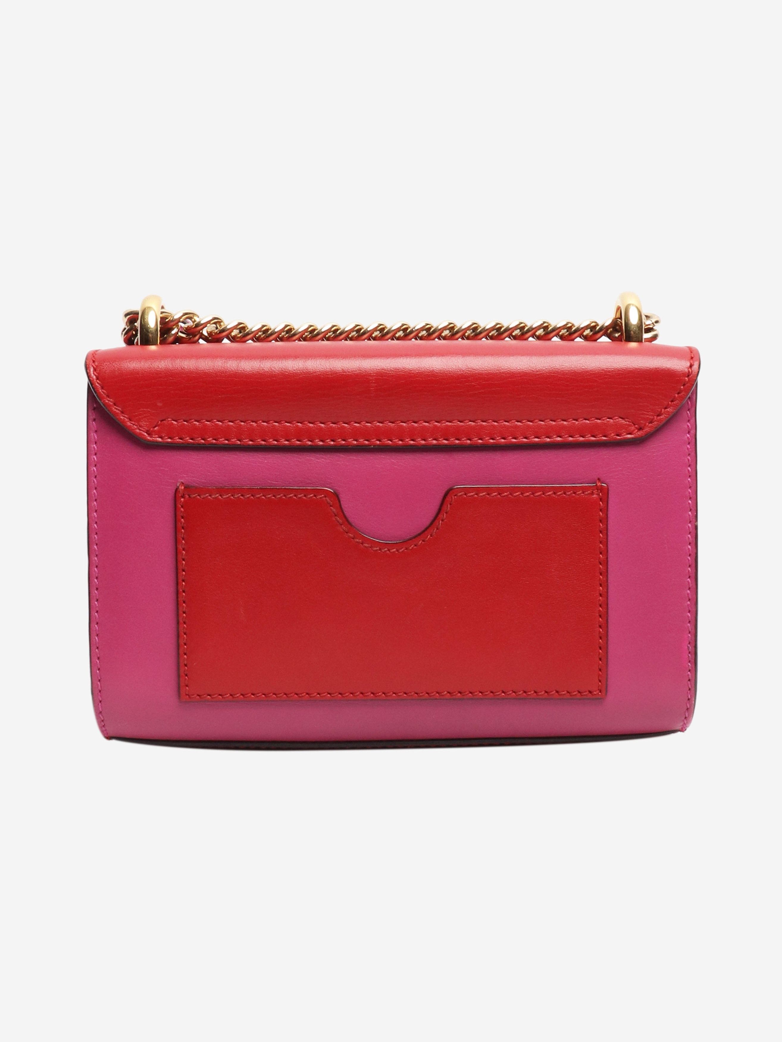 Gucci Red and pink Padlock shoulder bag Size ONE SIZE - 2 Thumbnail