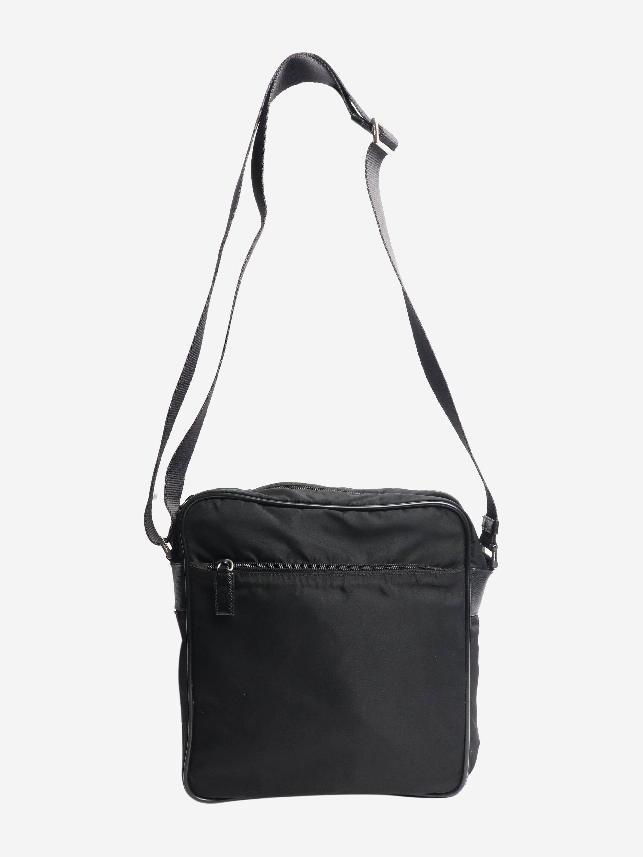 Prada Black nylon cross-body bag Size ONE SIZE - 2 Thumbnail