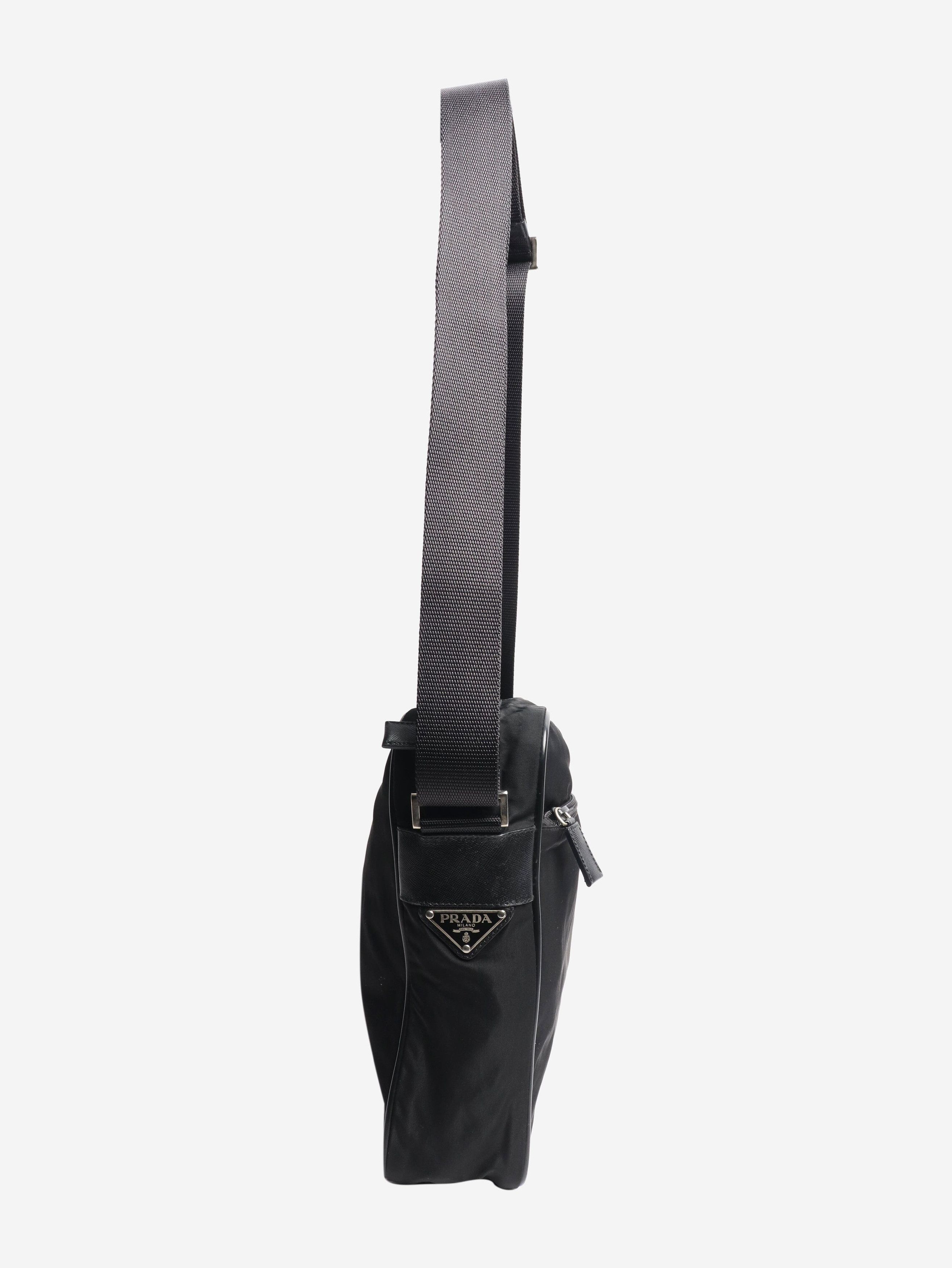 Prada Black nylon cross-body bag Size ONE SIZE - 3 Thumbnail