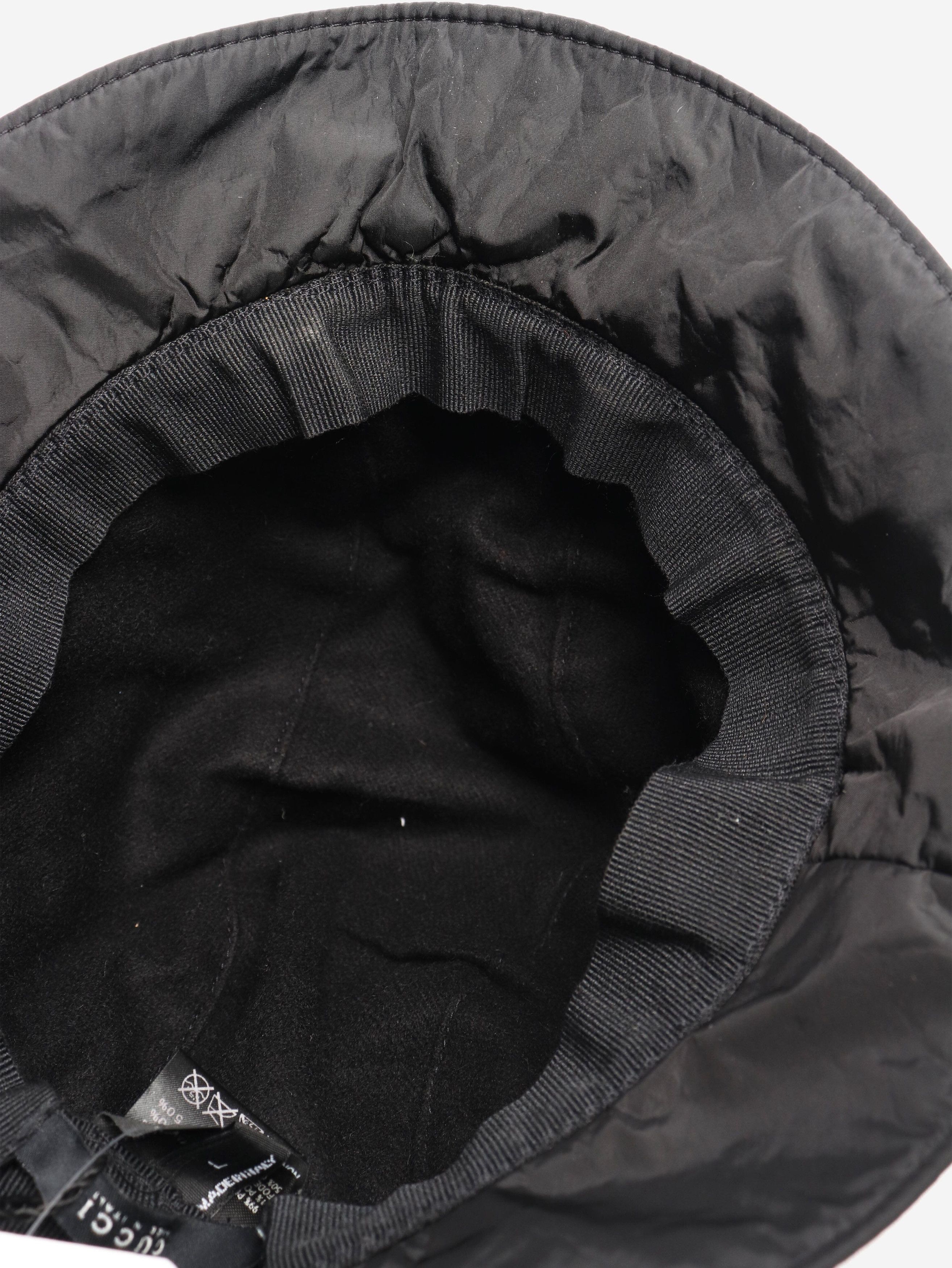 Gucci Black bucket hat Size ONE SIZE - 4 Thumbnail