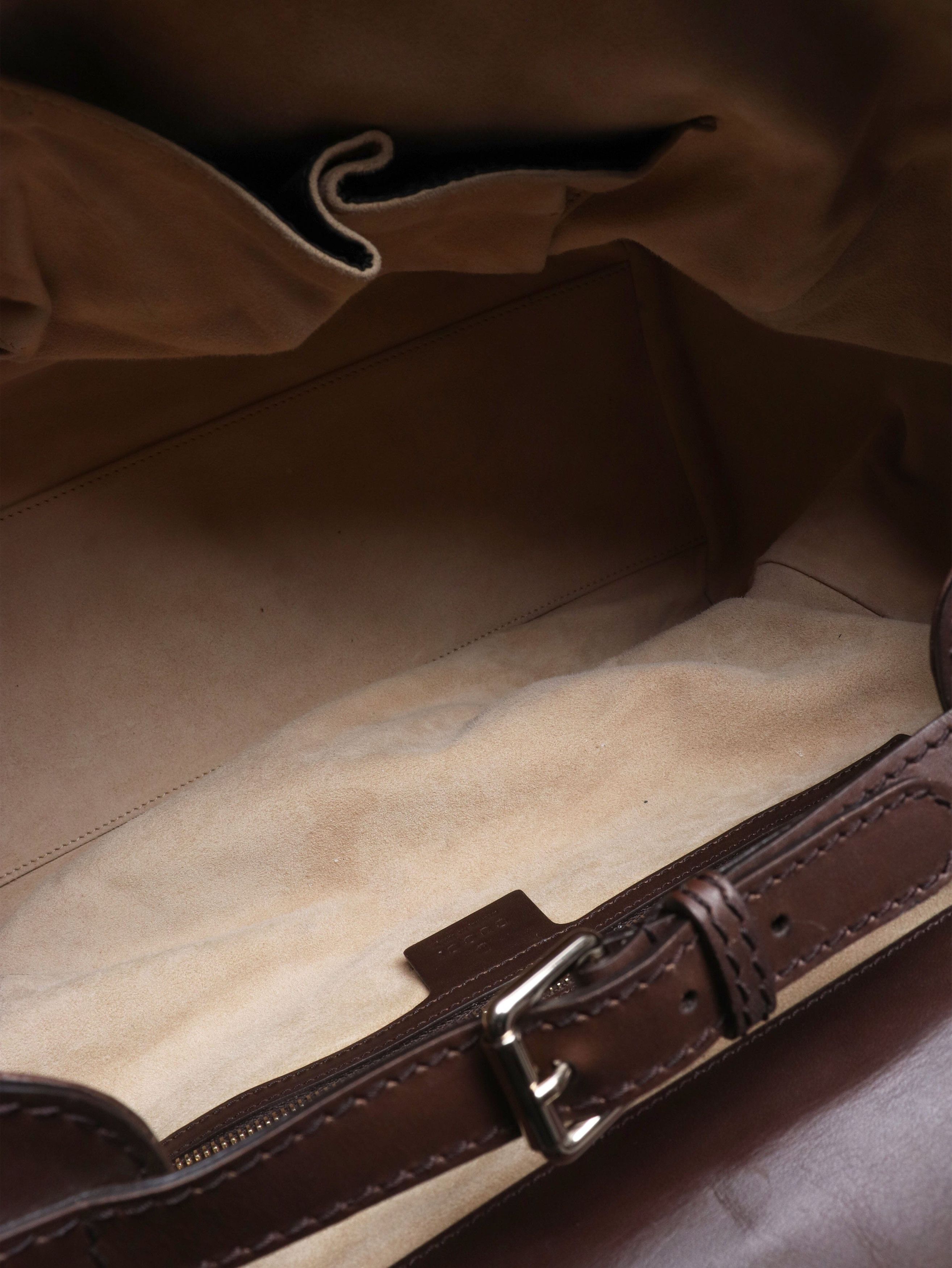 Gucci Brown ponyhair Heritage shoulder bag Size ONE SIZE - 8 Thumbnail