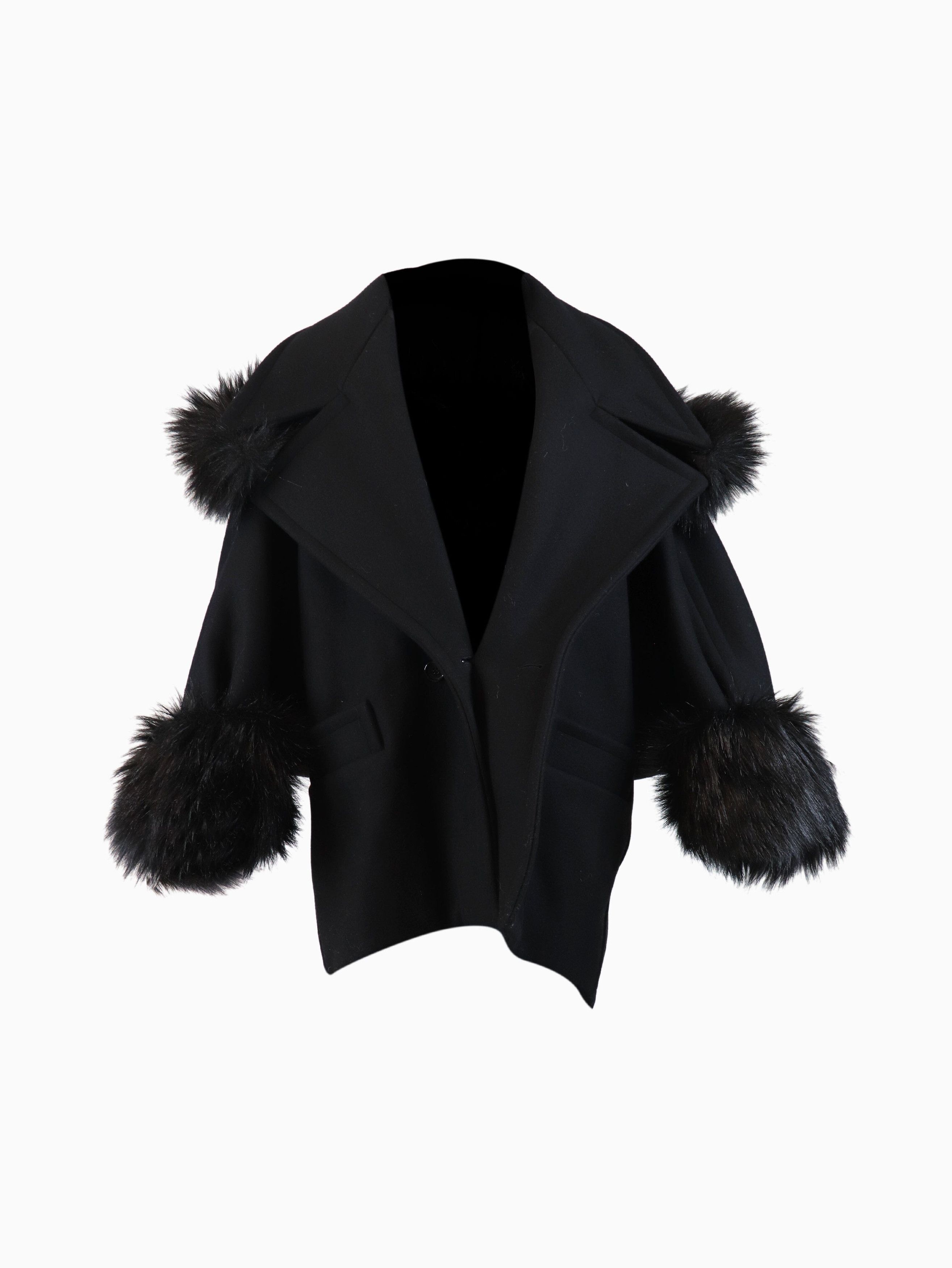 Other Black wool coat - UK 6 Size XS / US 0-2 / IT 36-38 - 5 Thumbnail
