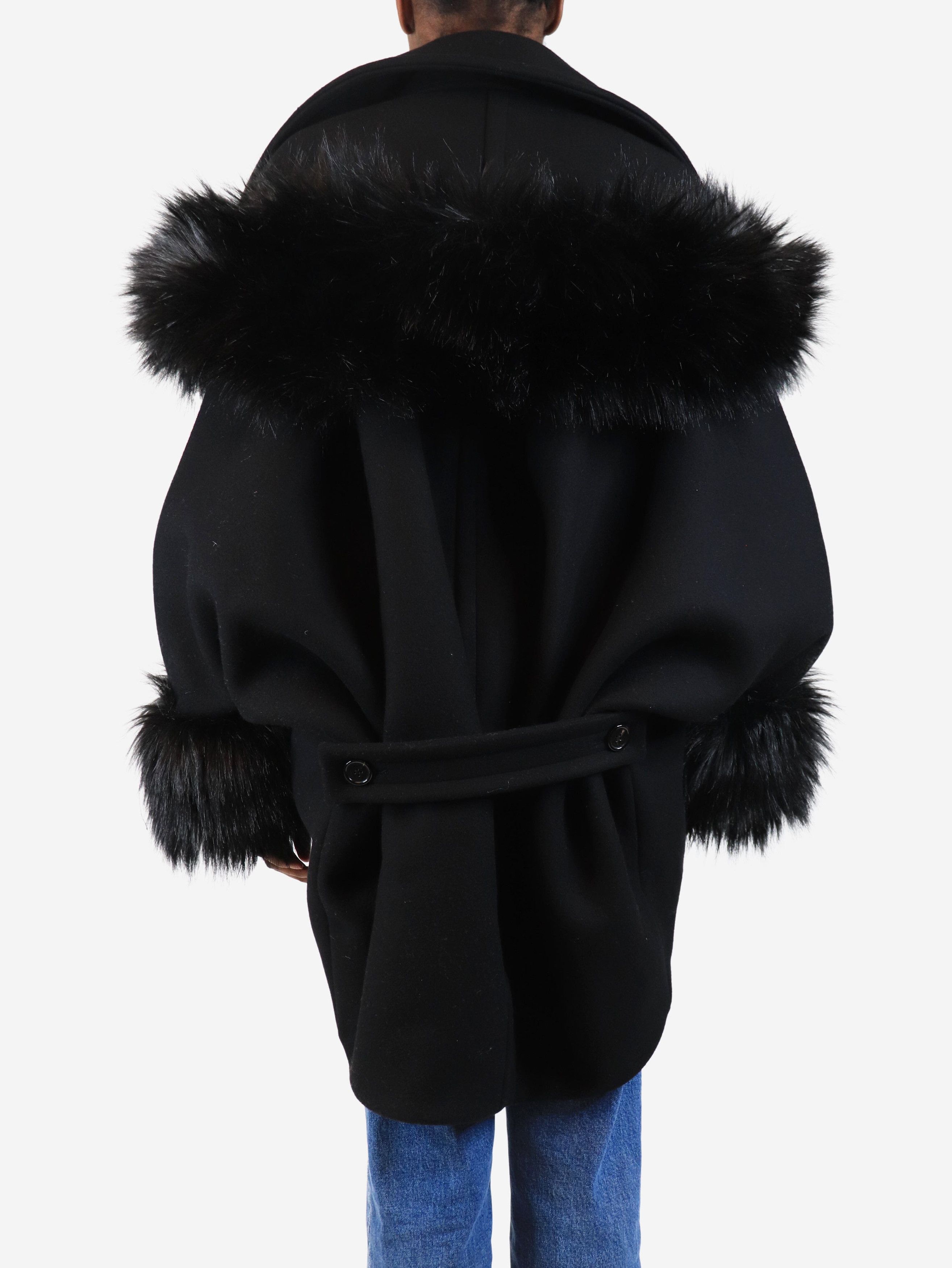 Other Black wool coat - UK 6 Size XS / US 0-2 / IT 36-38 - 2 Thumbnail