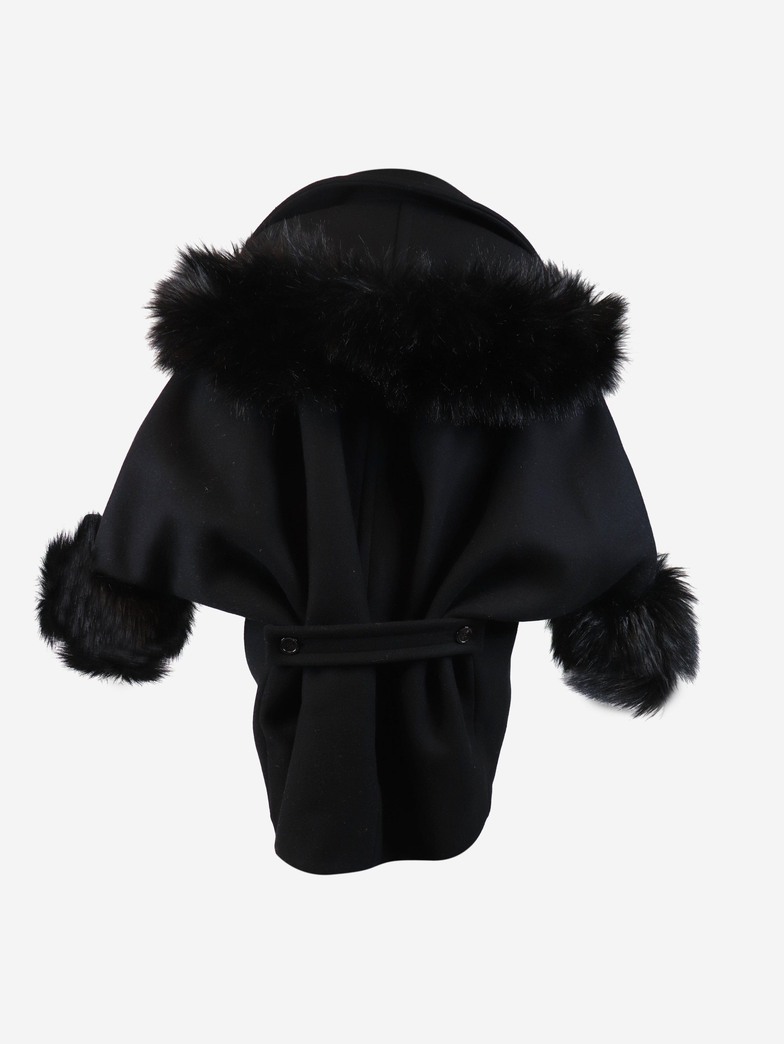 Other Black wool coat - UK 6 Size XS / US 0-2 / IT 36-38 - 6 Thumbnail