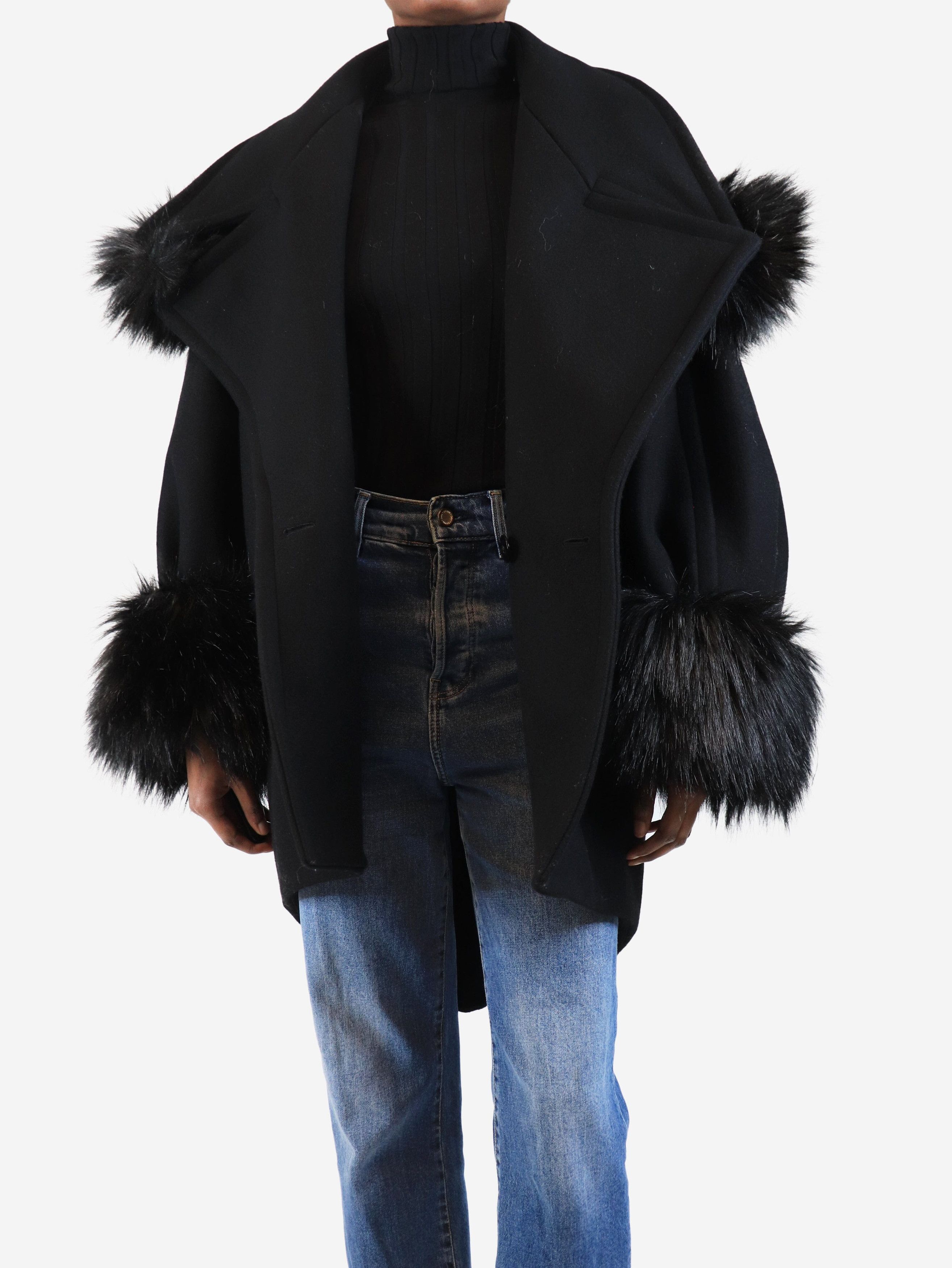 Other Black wool coat - UK 6 Size XS / US 0-2 / IT 36-38 - 3 Thumbnail