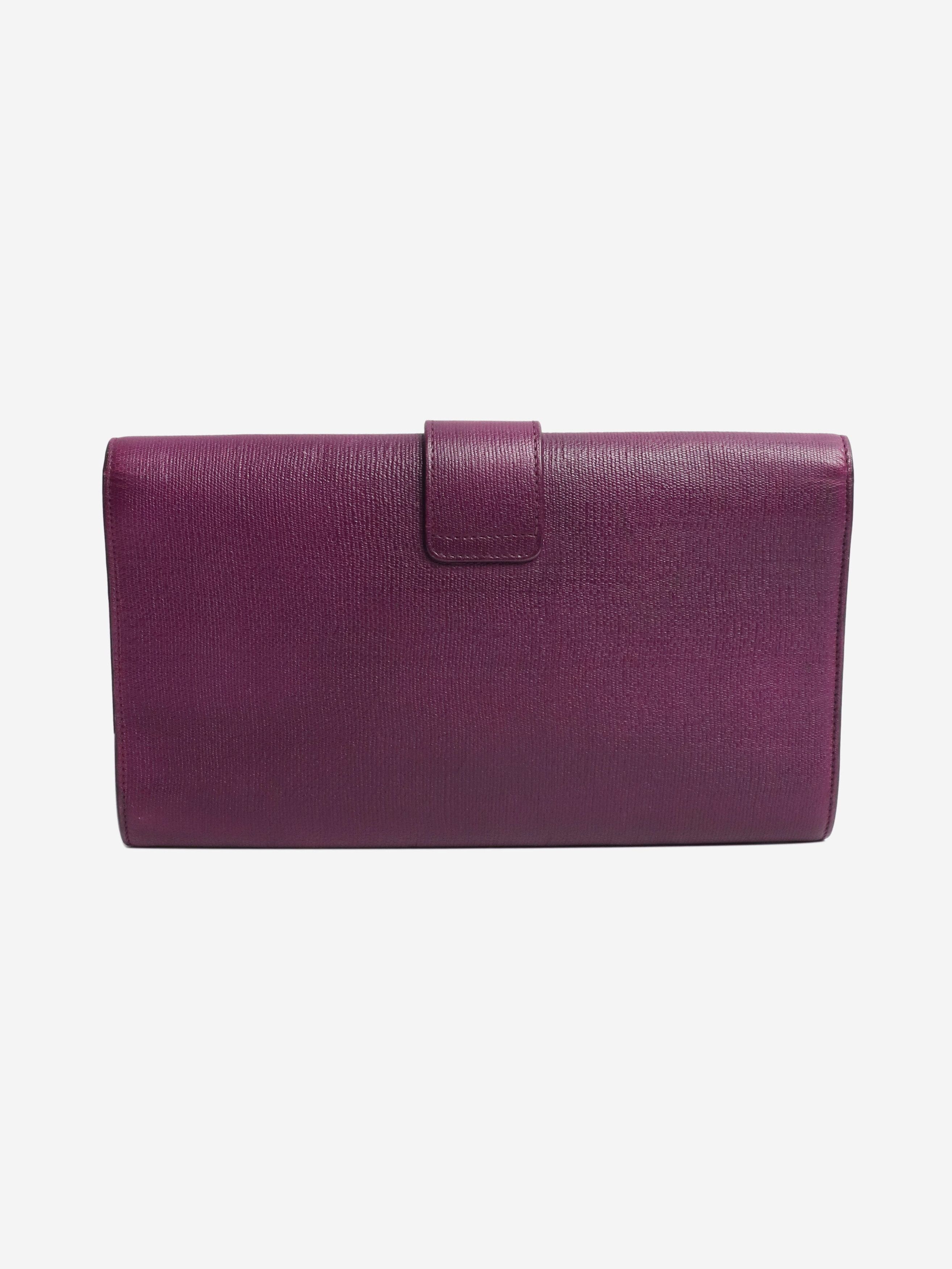 Other Purple Chyc Ligne clutch Size ONE SIZE - 2 Thumbnail